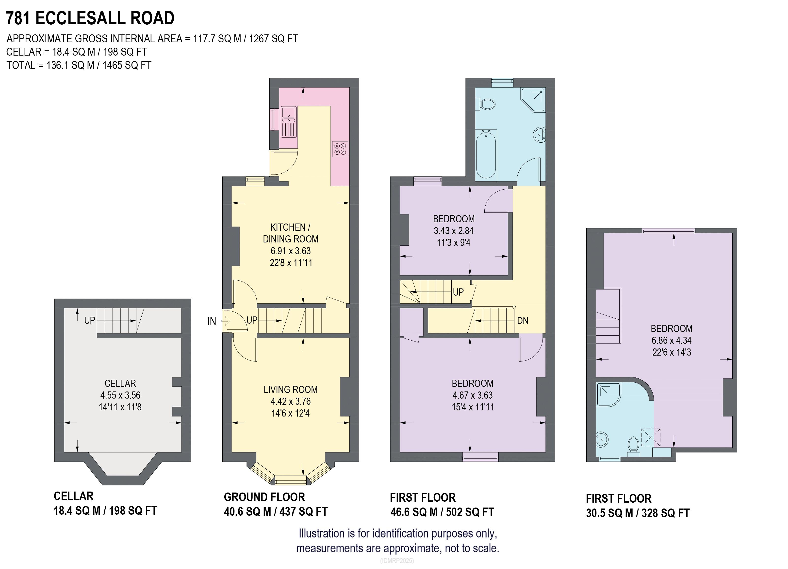 781, Ecclesall Road, Sheffield floorplan