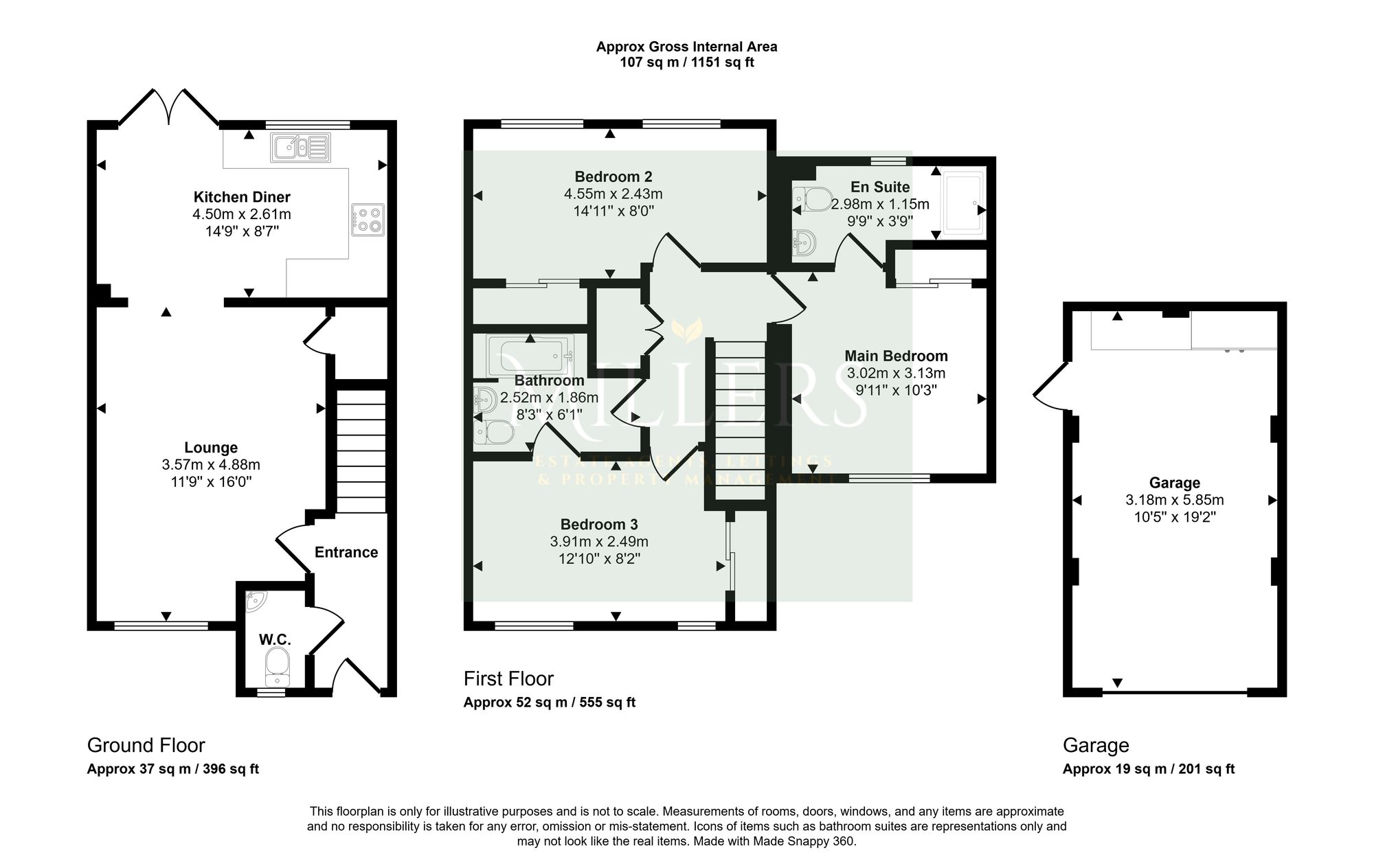 47 Randall Crescent, Cromer floorplan