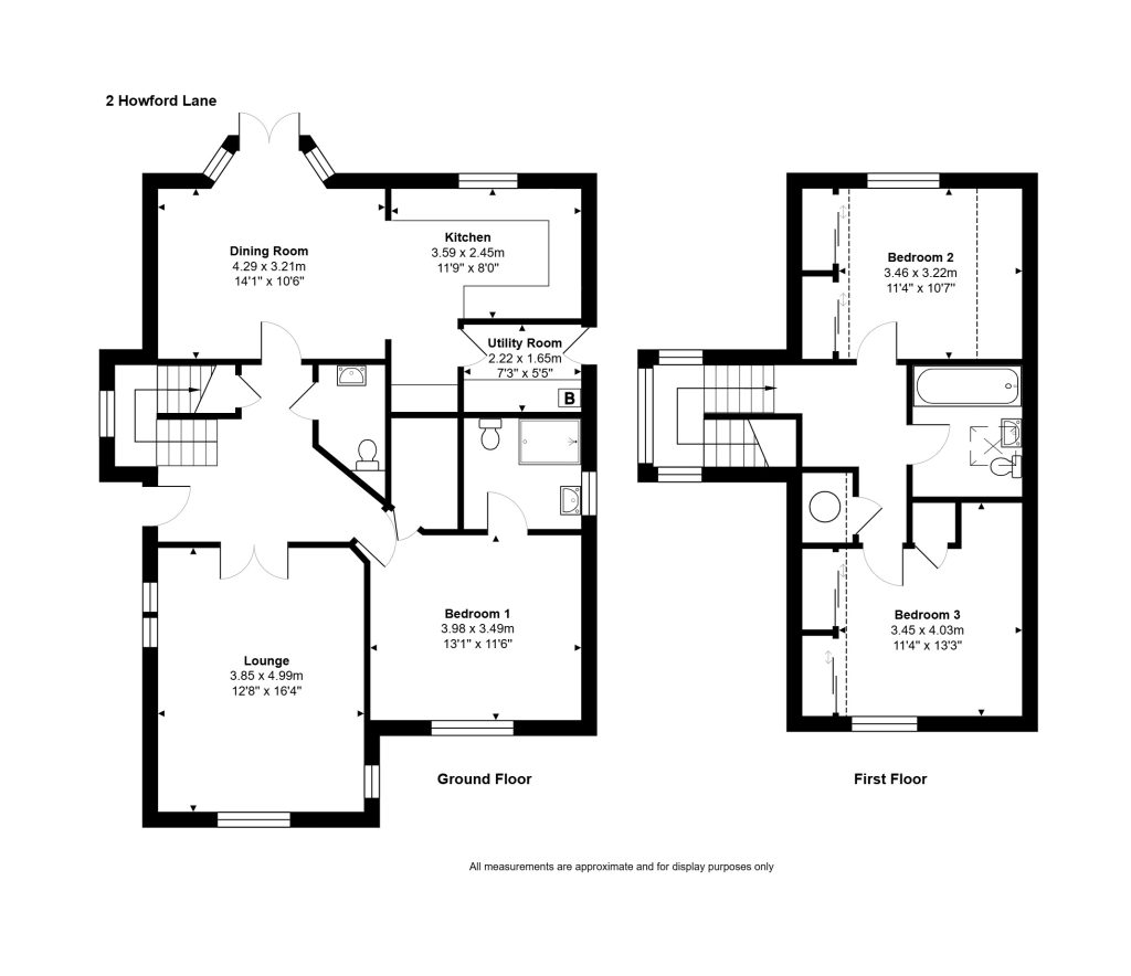2, Howford Lane, Nairn floorplan