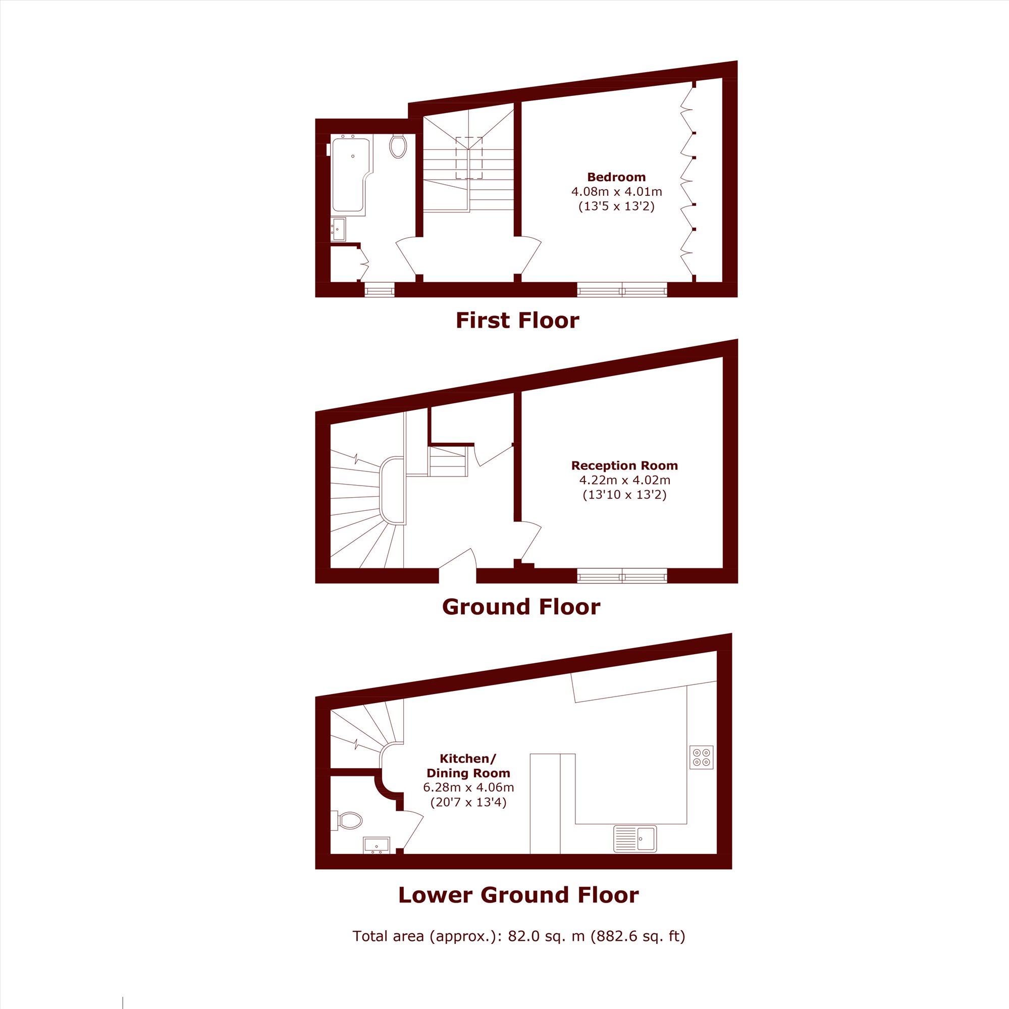 9, Chapel Side, London floorplan