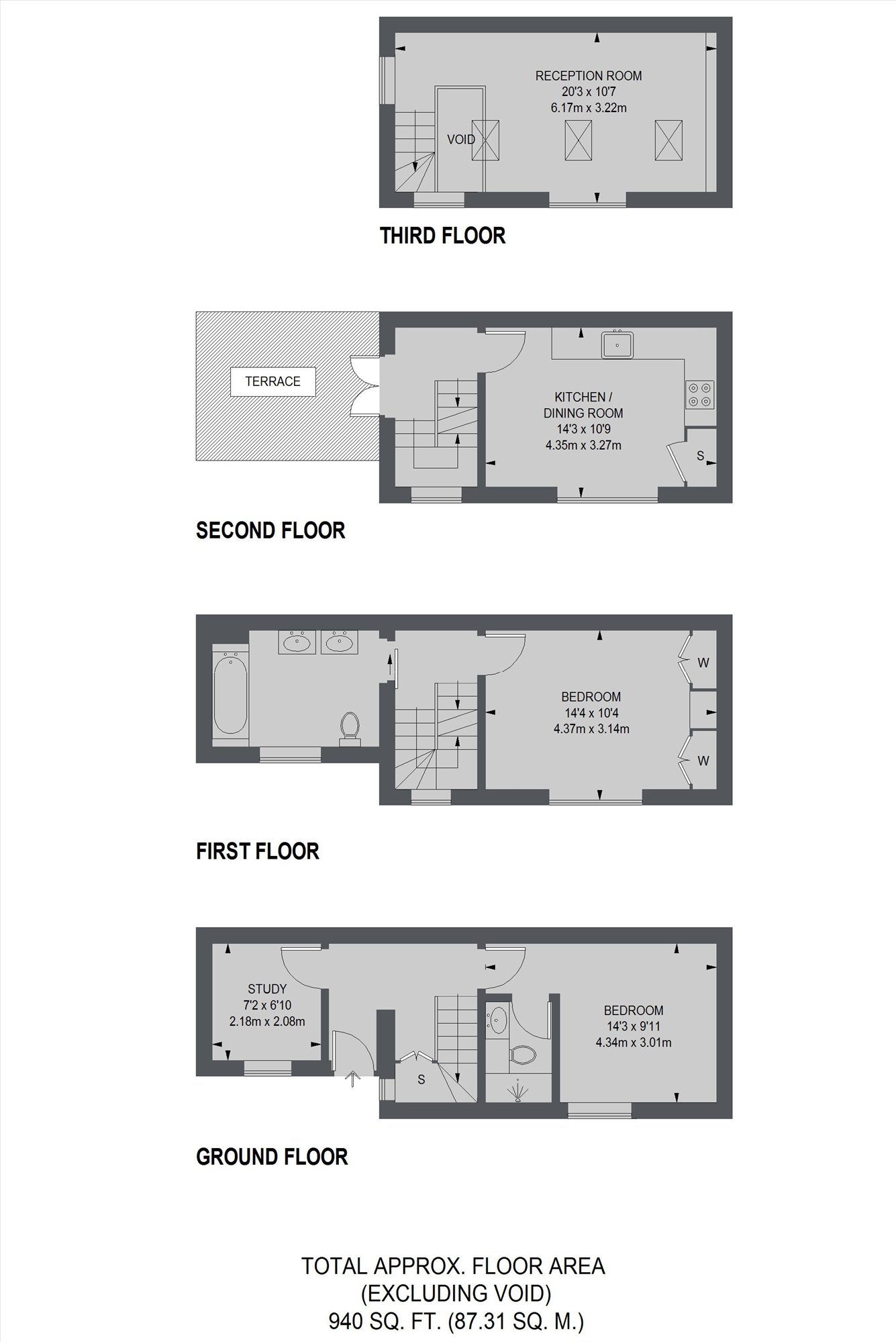 The Cottage, Millwood Street, London floorplan