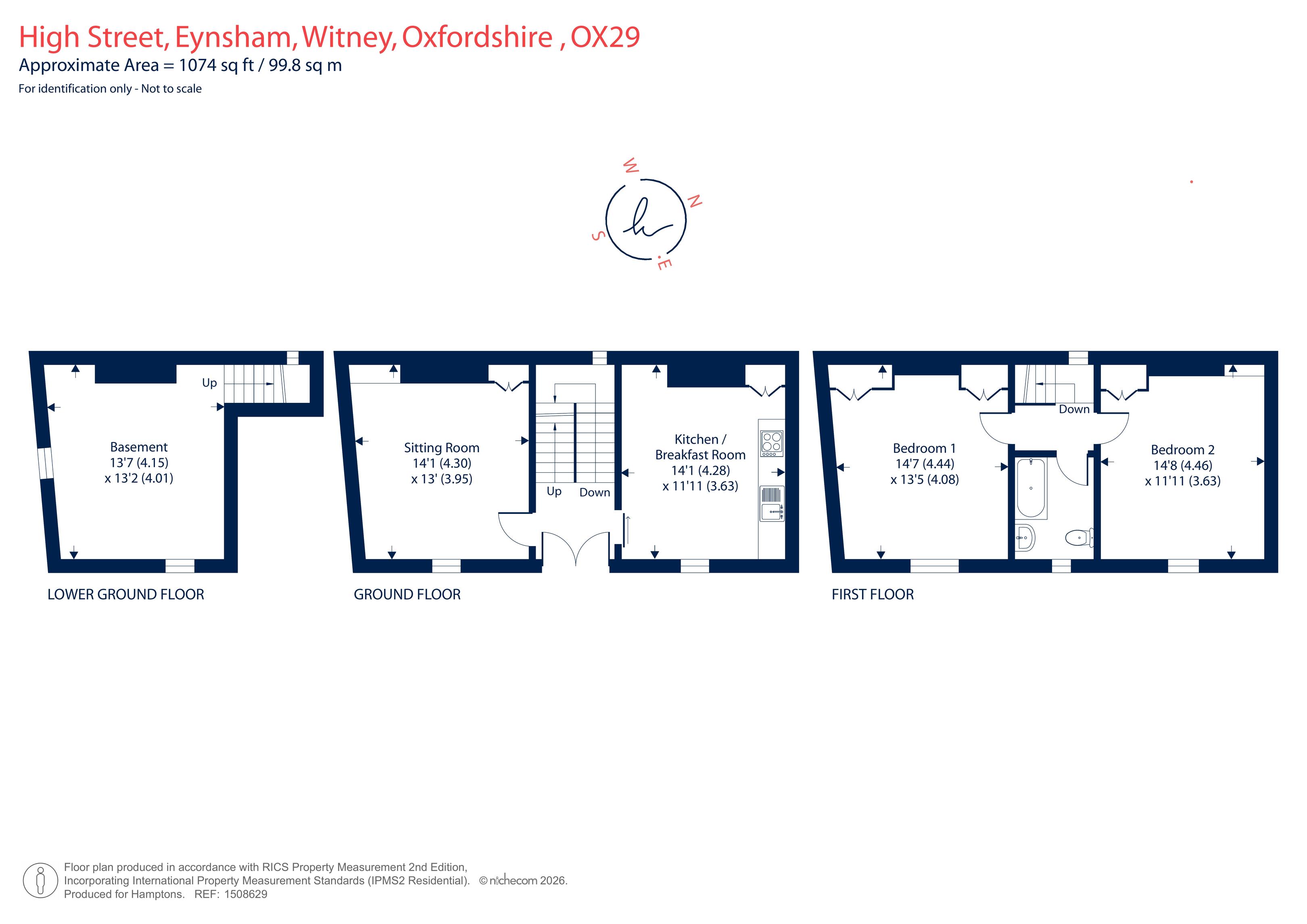 41, High Street, WITNEY floorplan