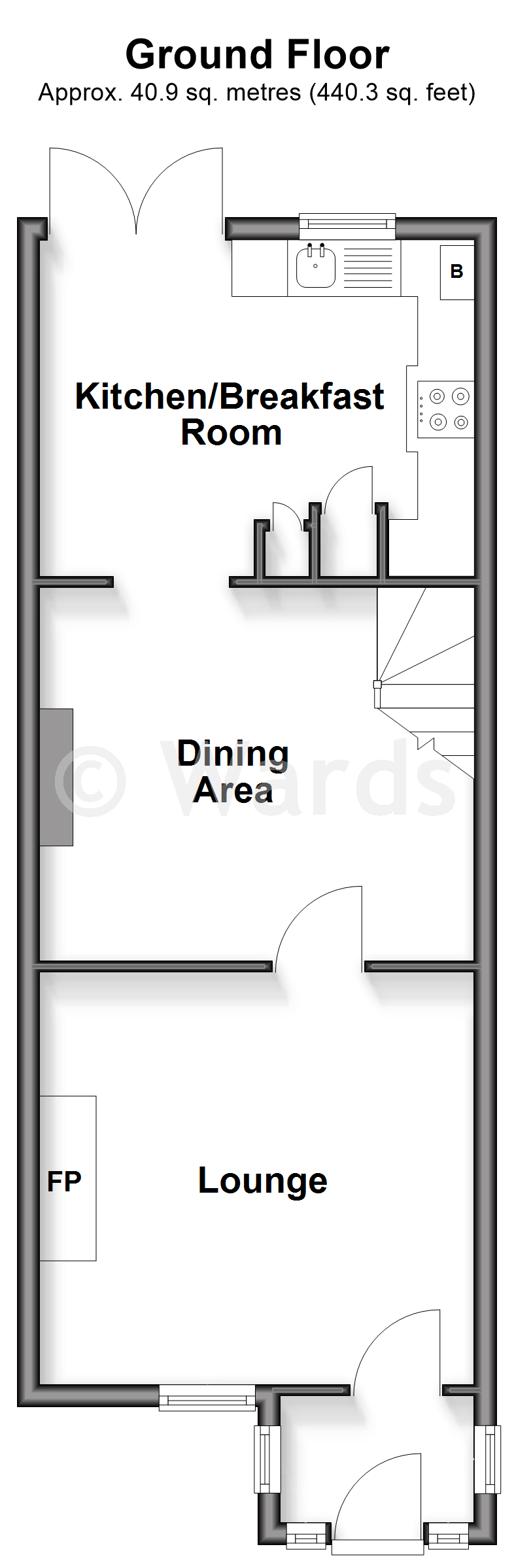 21, Old Saltwood Lane, Hythe floorplan
