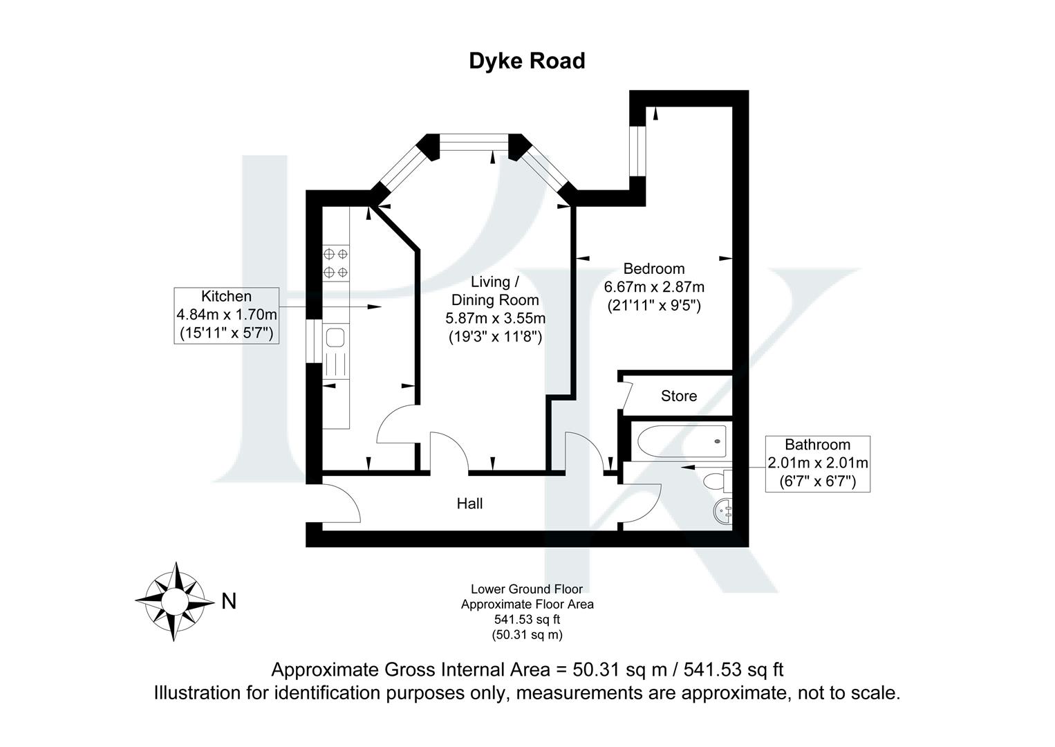 38A, Dyke Road, Brighton floorplan