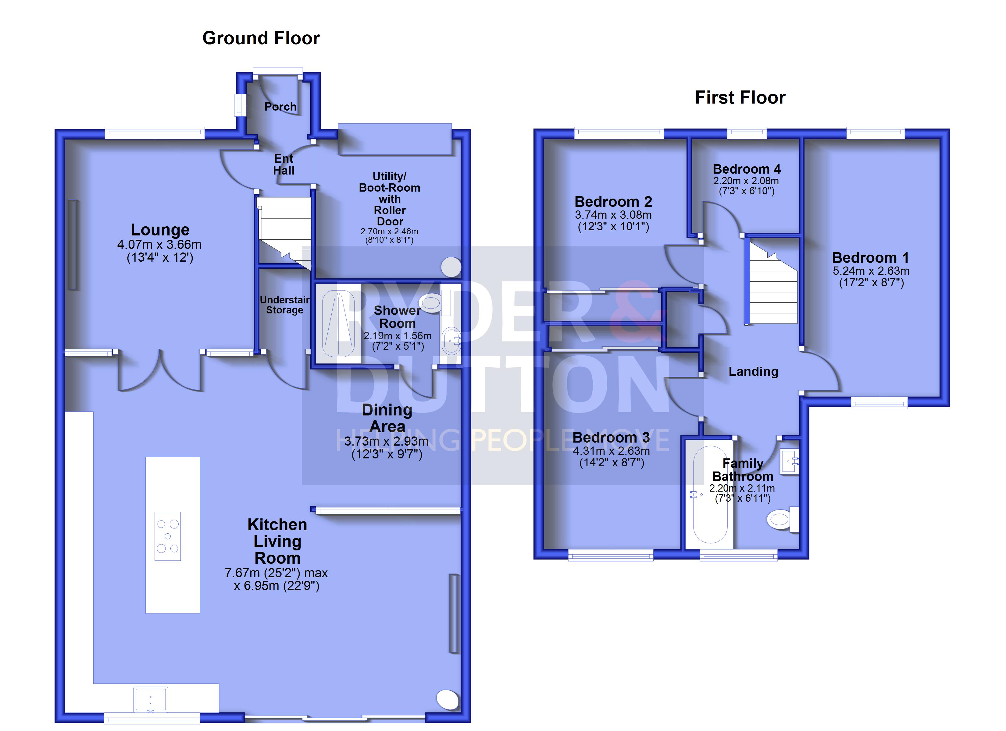 19, St. Peters Road, Rossendale floorplan