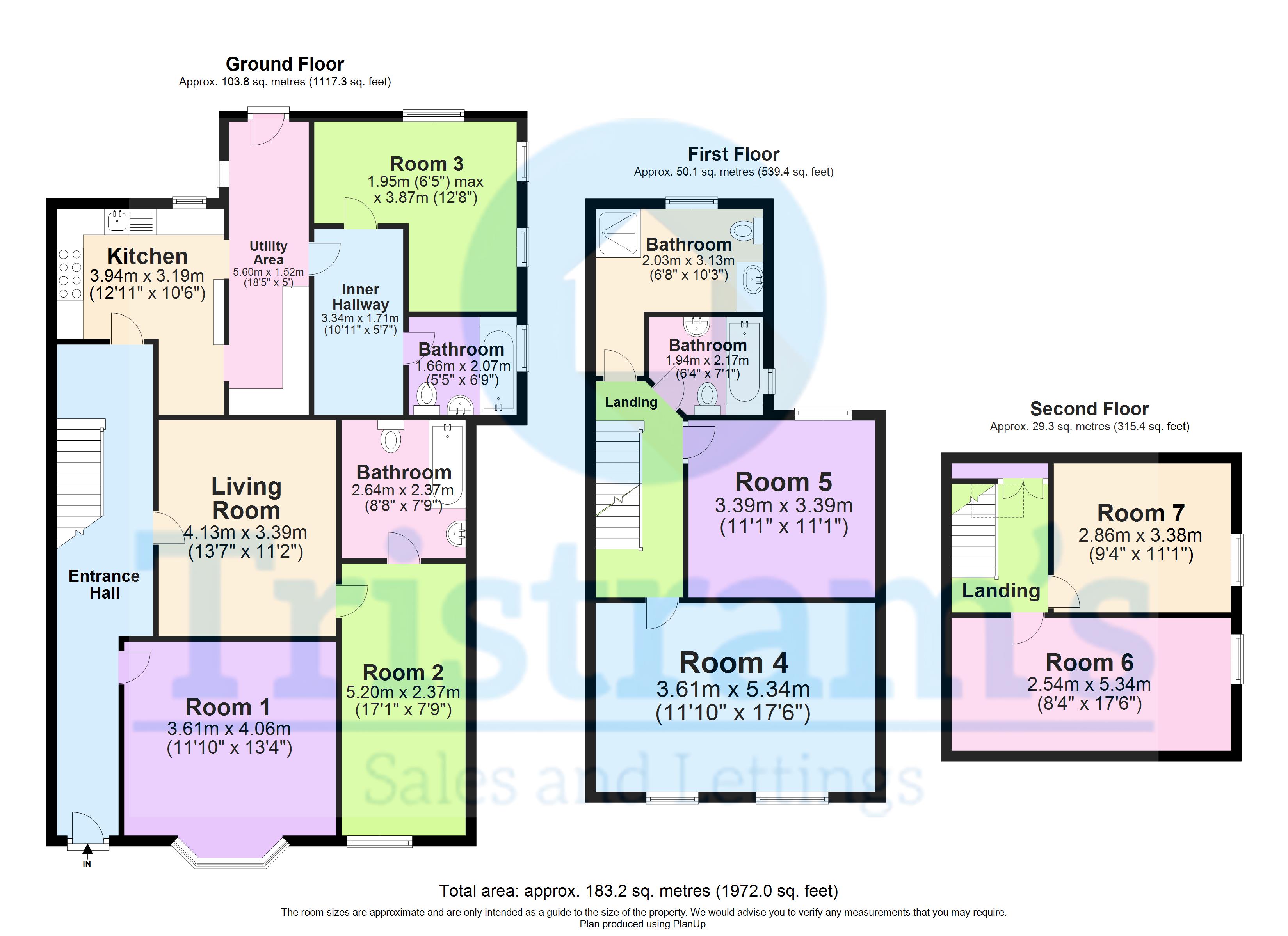 Room 2, 21, Epperstone Road, Nottingham floorplan