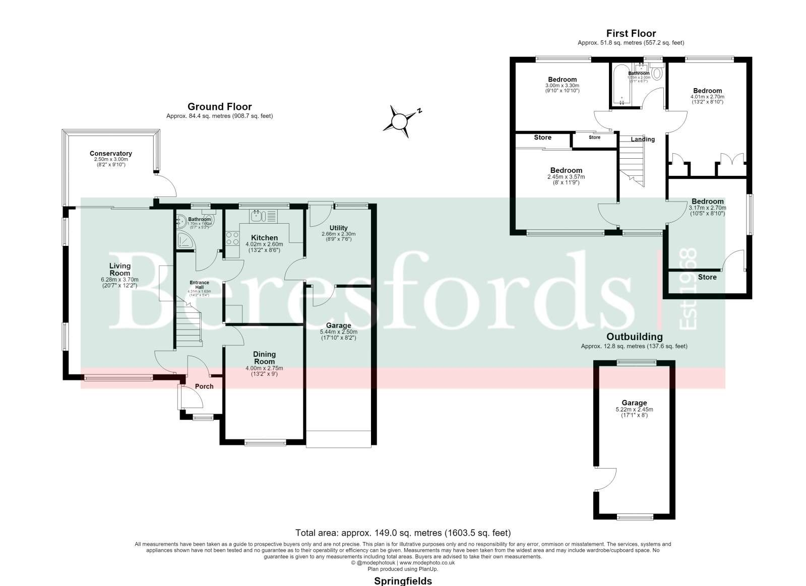 43, Springfields, Essex floorplan