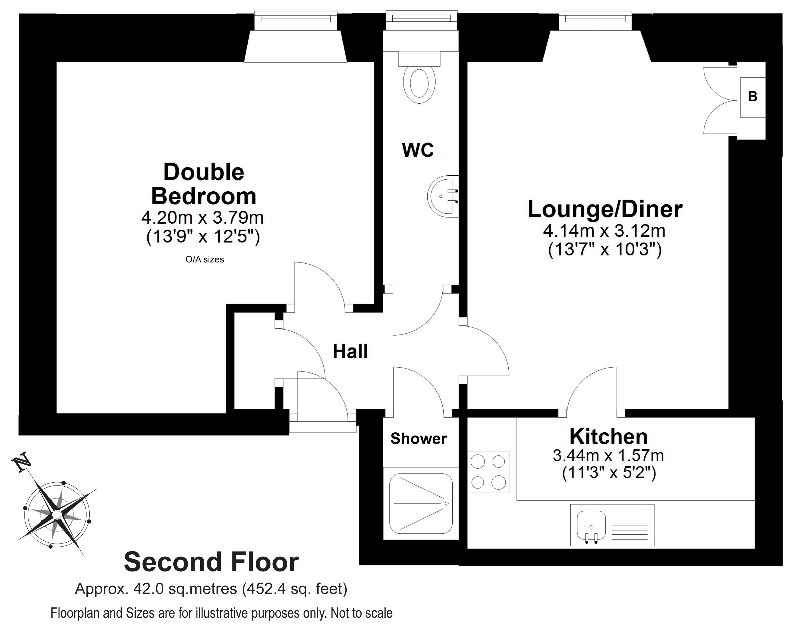 1 Bedrooms Flat for sale in 60/10 Albion Road, Easter Road EH7