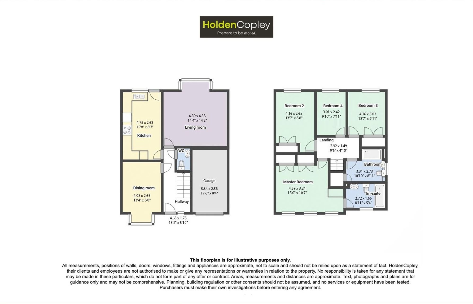 7 Larch Close, Nottingham floorplan