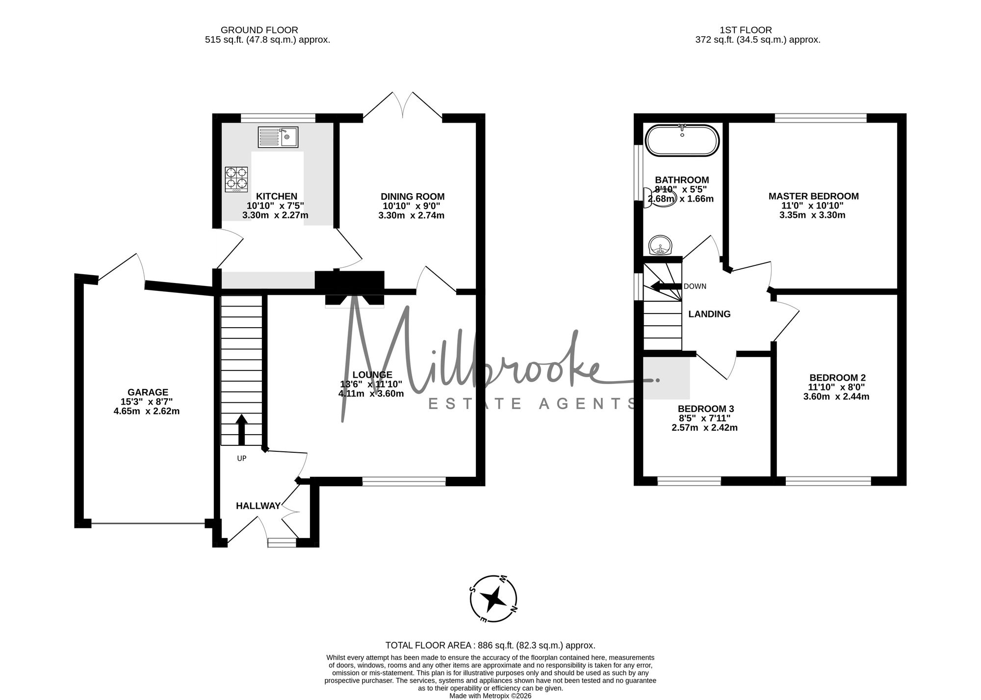 6 Booths Hall Road, Manchester floorplan