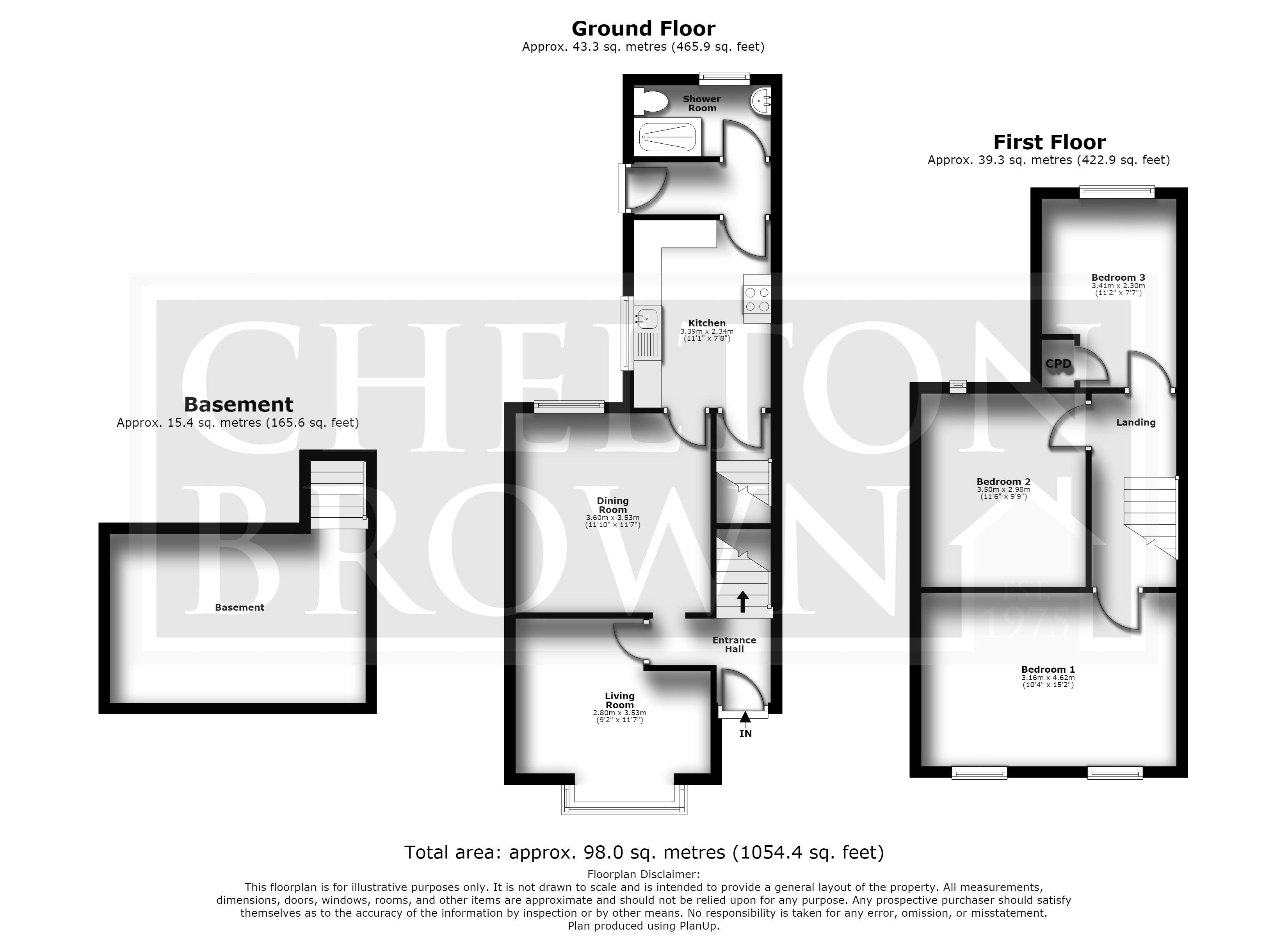 45, Adnitt Road, Northamptonshire floorplan