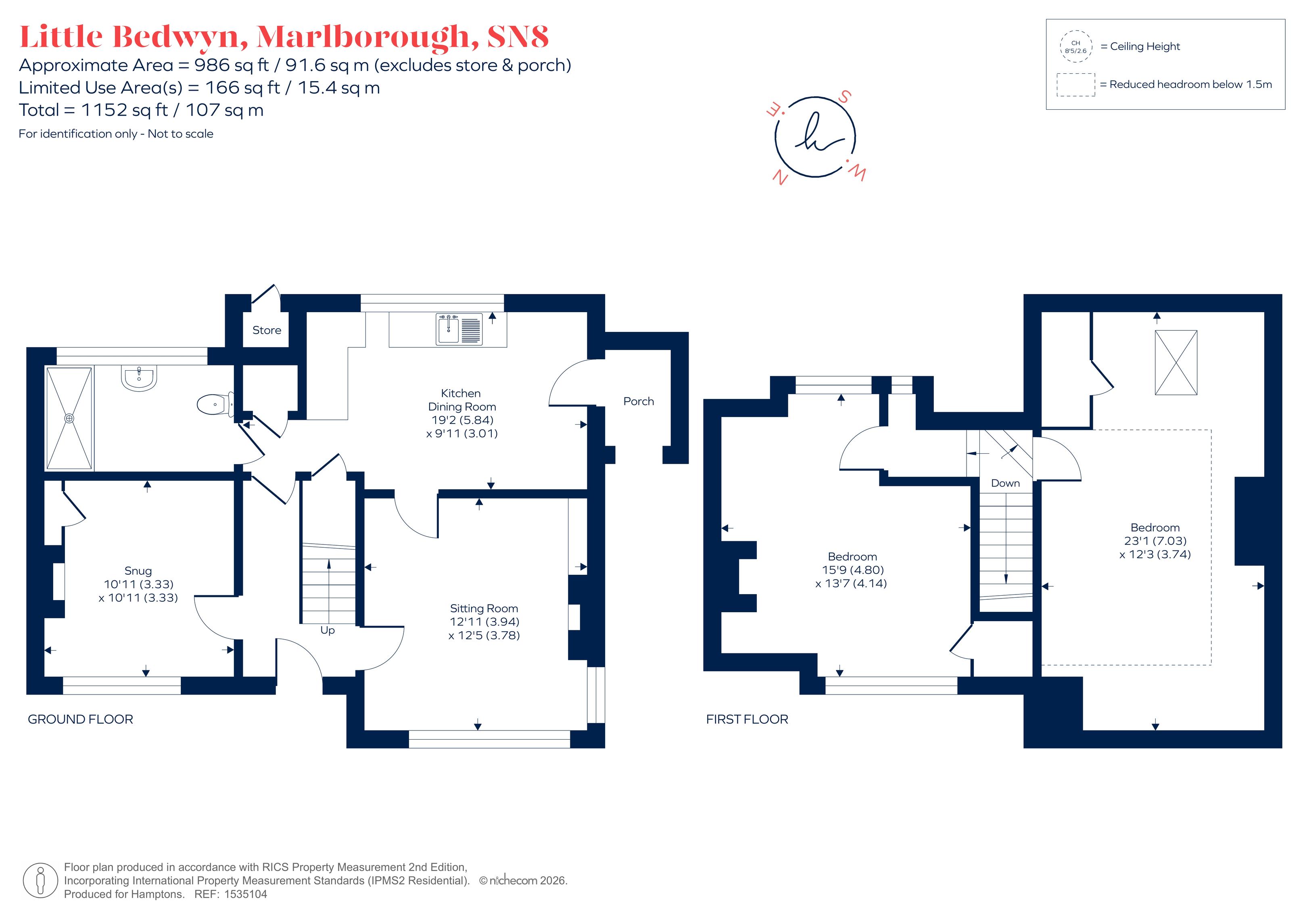 Little Bedwyn, Marlborough floorplan