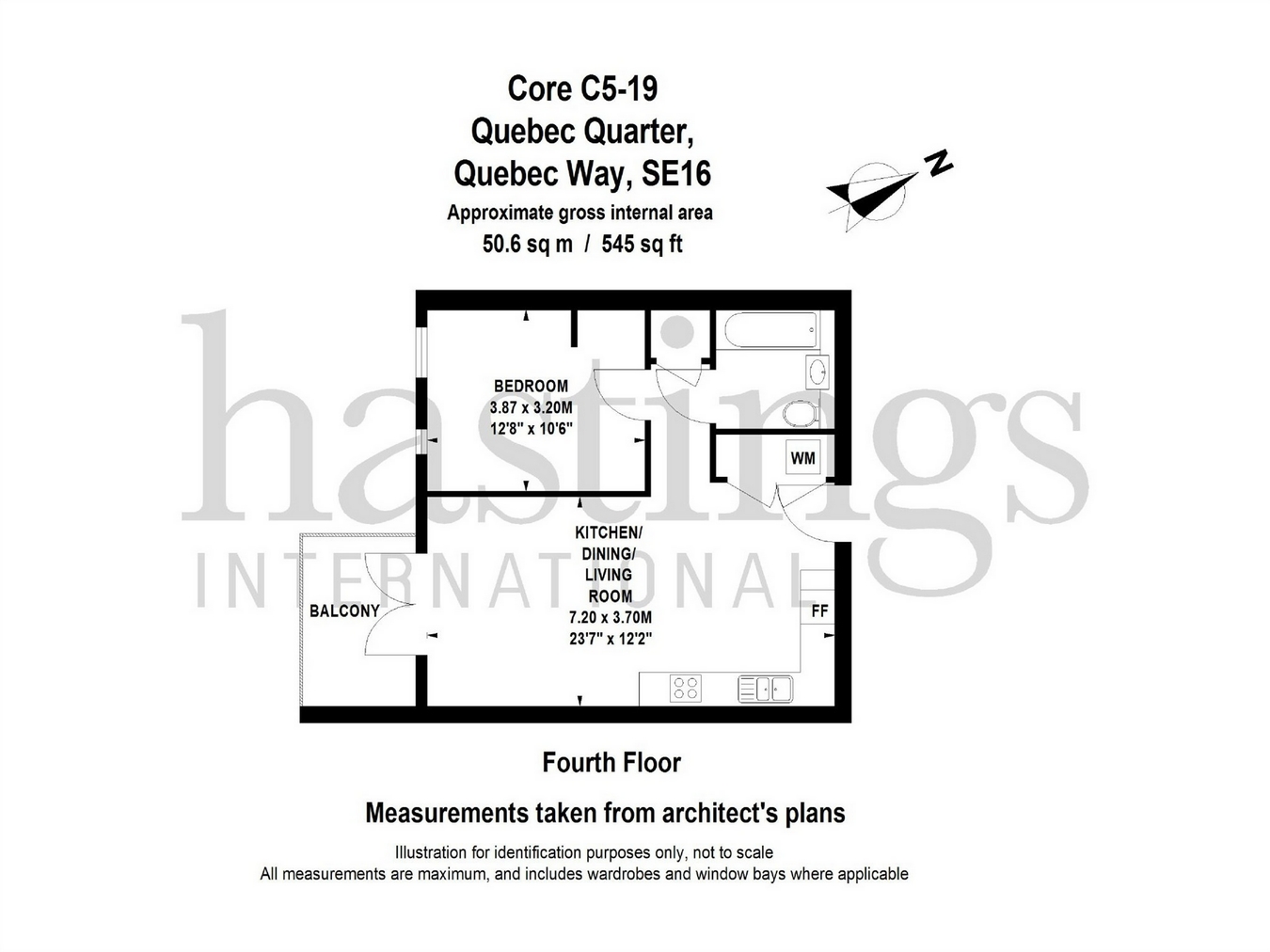 1 Bedrooms Flat to rent in Hornbeam House, 22 Quebec Way, Canada Water SE16