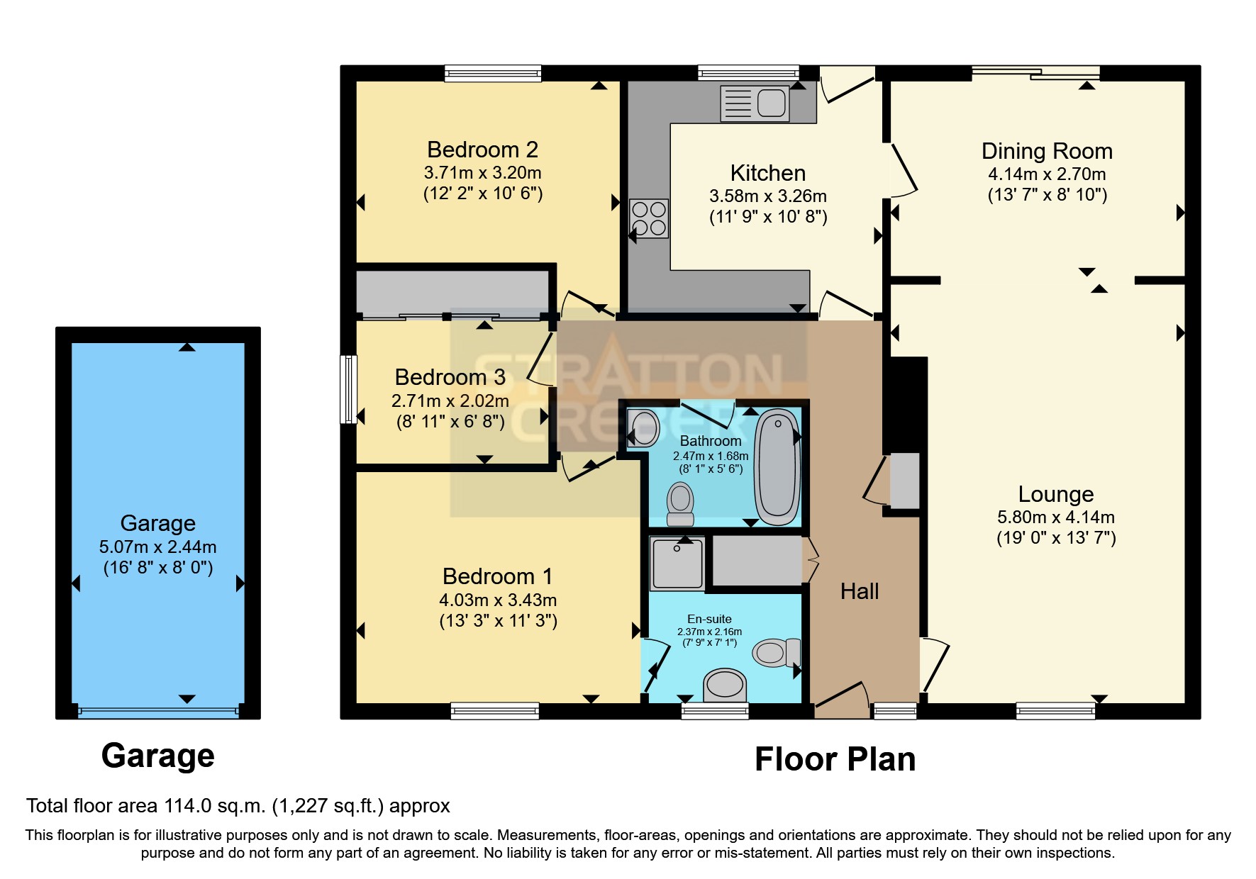 Kent Avenue, Carlyon Bay, St. Austell, Cornwall PL25, 3 bedroom