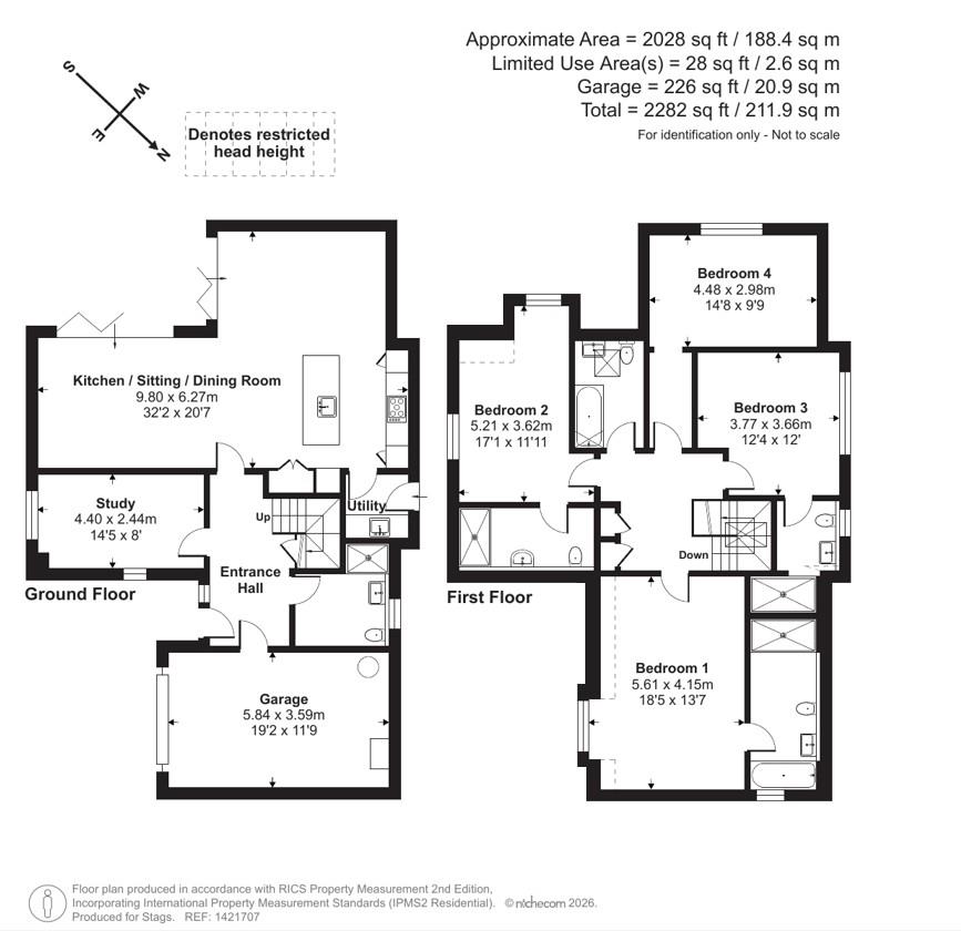Plot 2, Holly House, Lower Park Road, Braunton floorplan