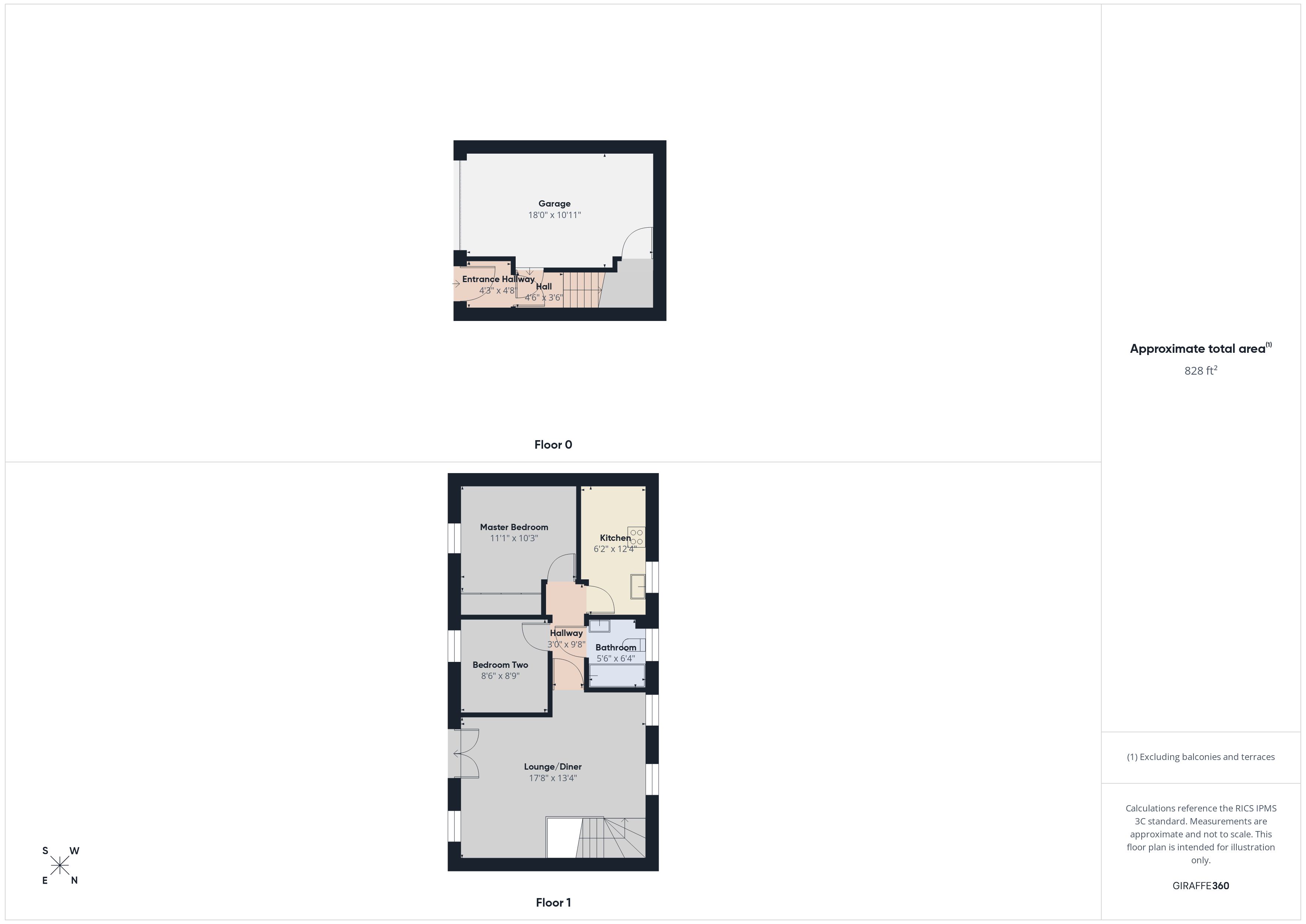6, Red Kite Close, Nottingham floorplan