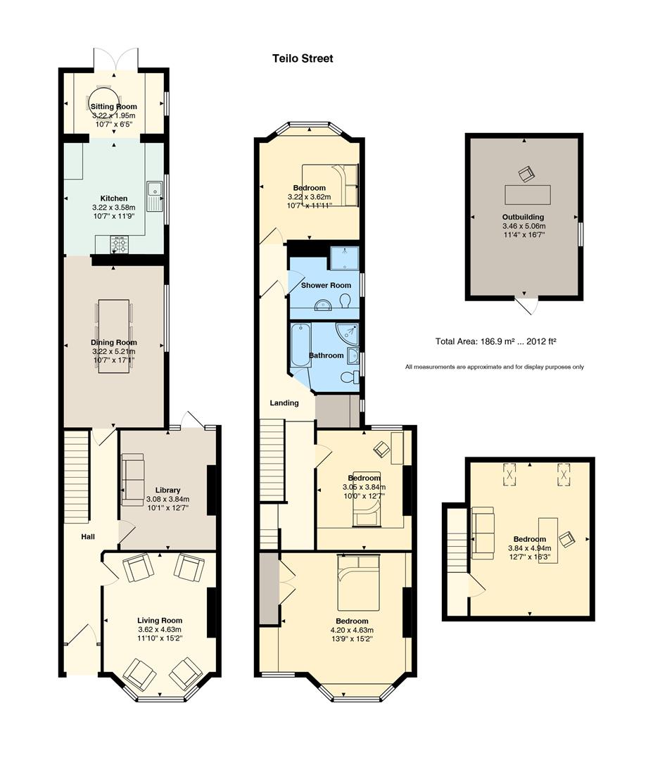 7, Teilo Street, Cardiff floorplan