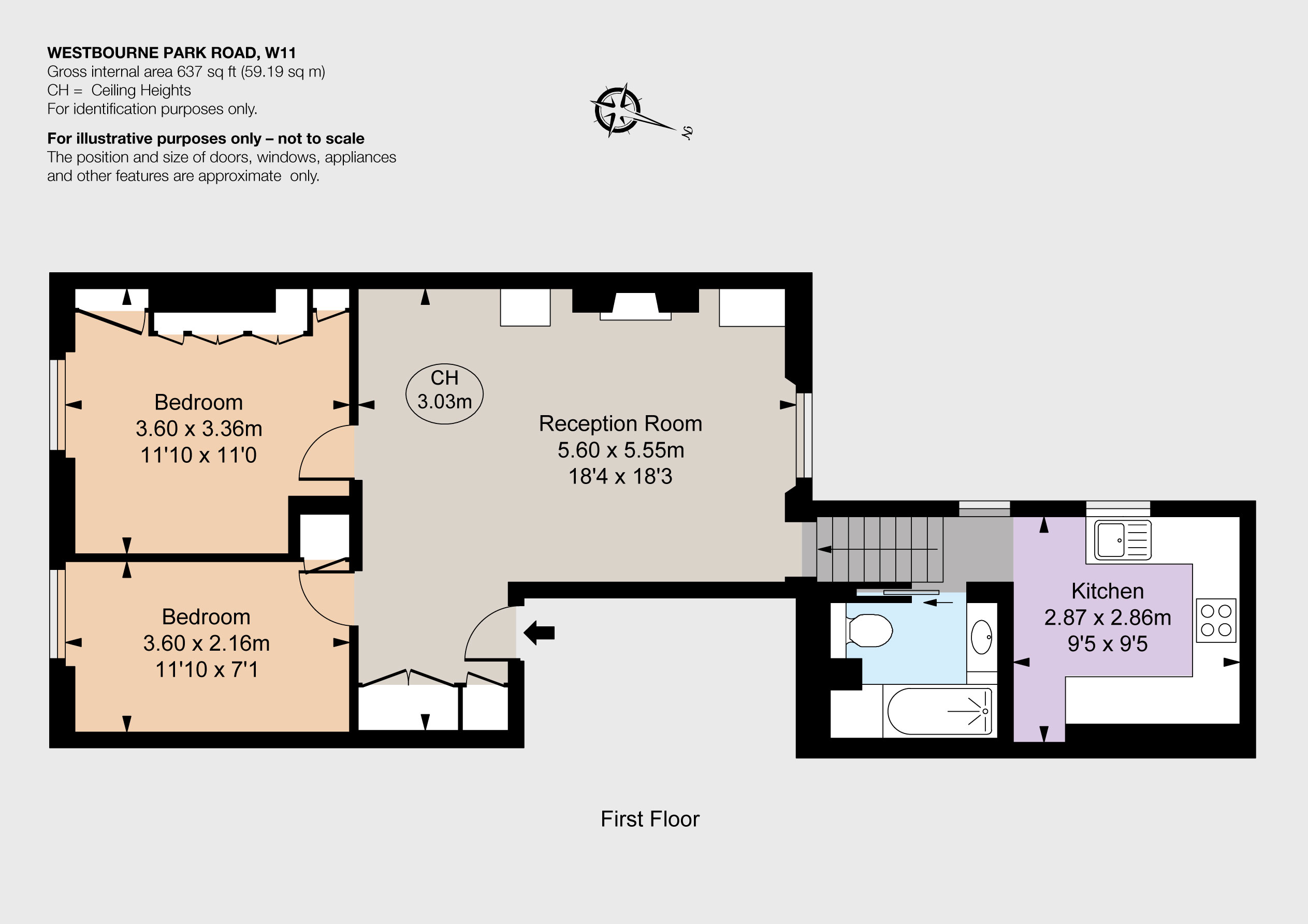 Westbourne Park Road, London floorplan