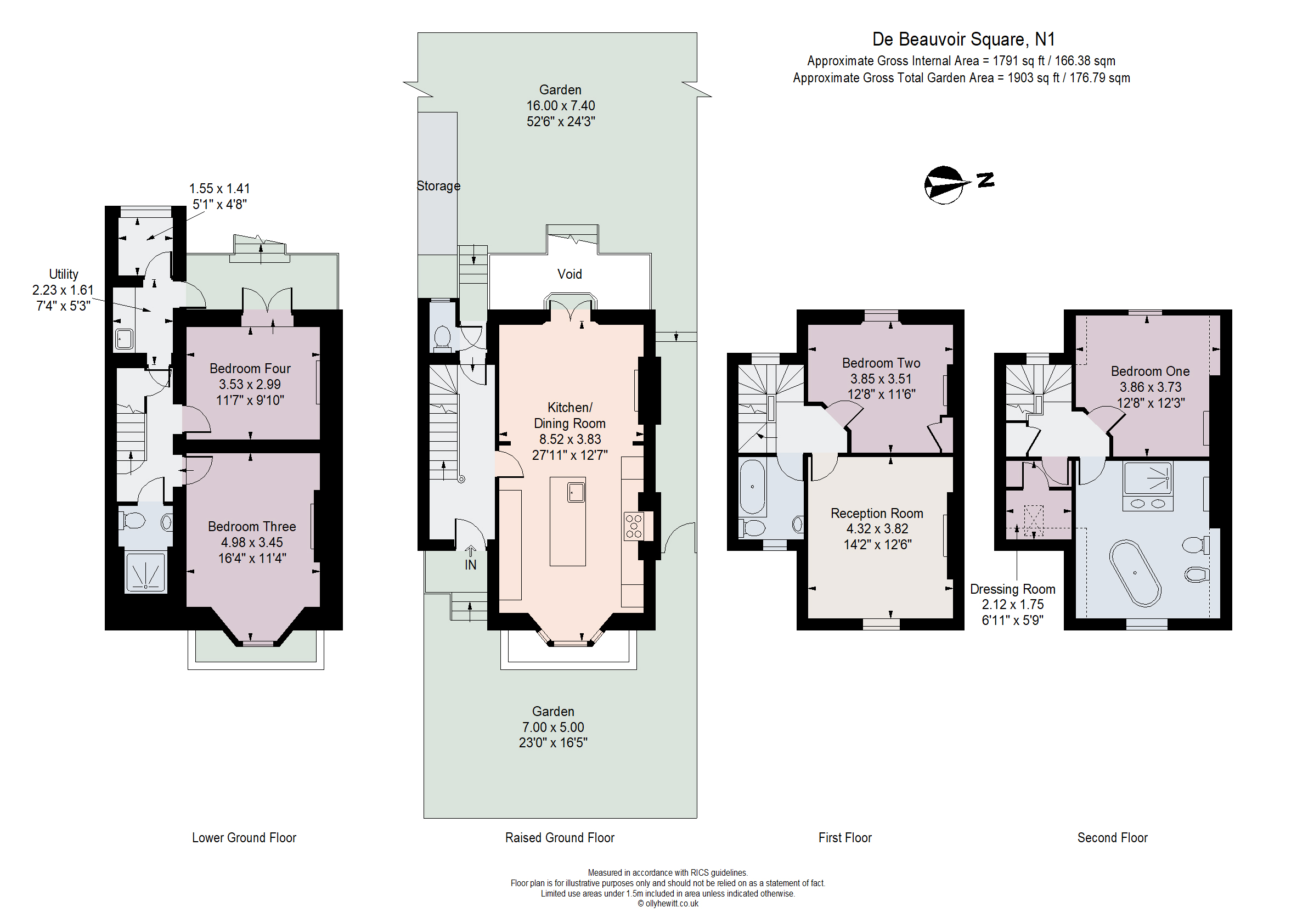 De Beauvoir Square, London, N1 floorplan
