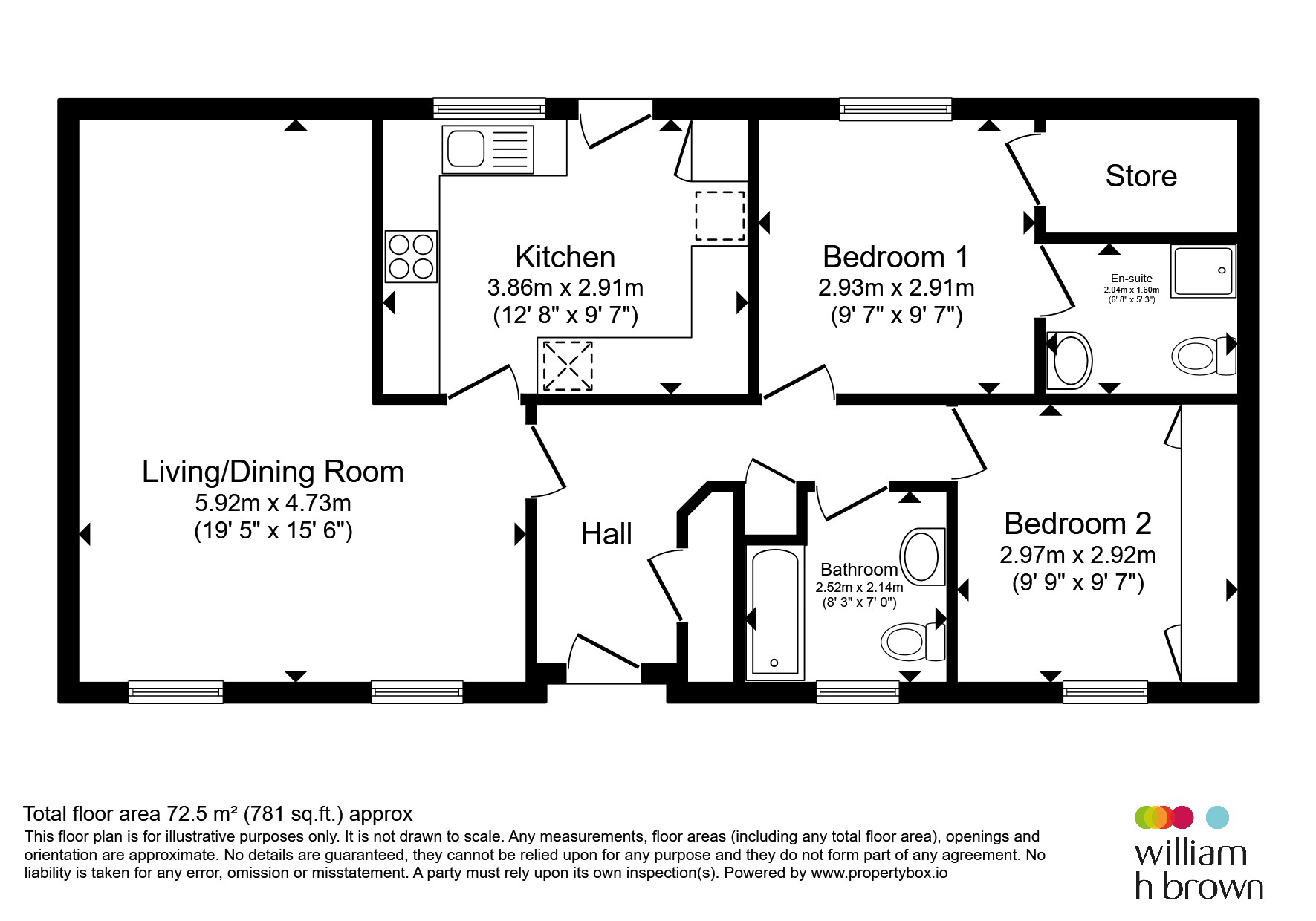 27, The Ranch Mobile Home Park, Ipswich floorplan