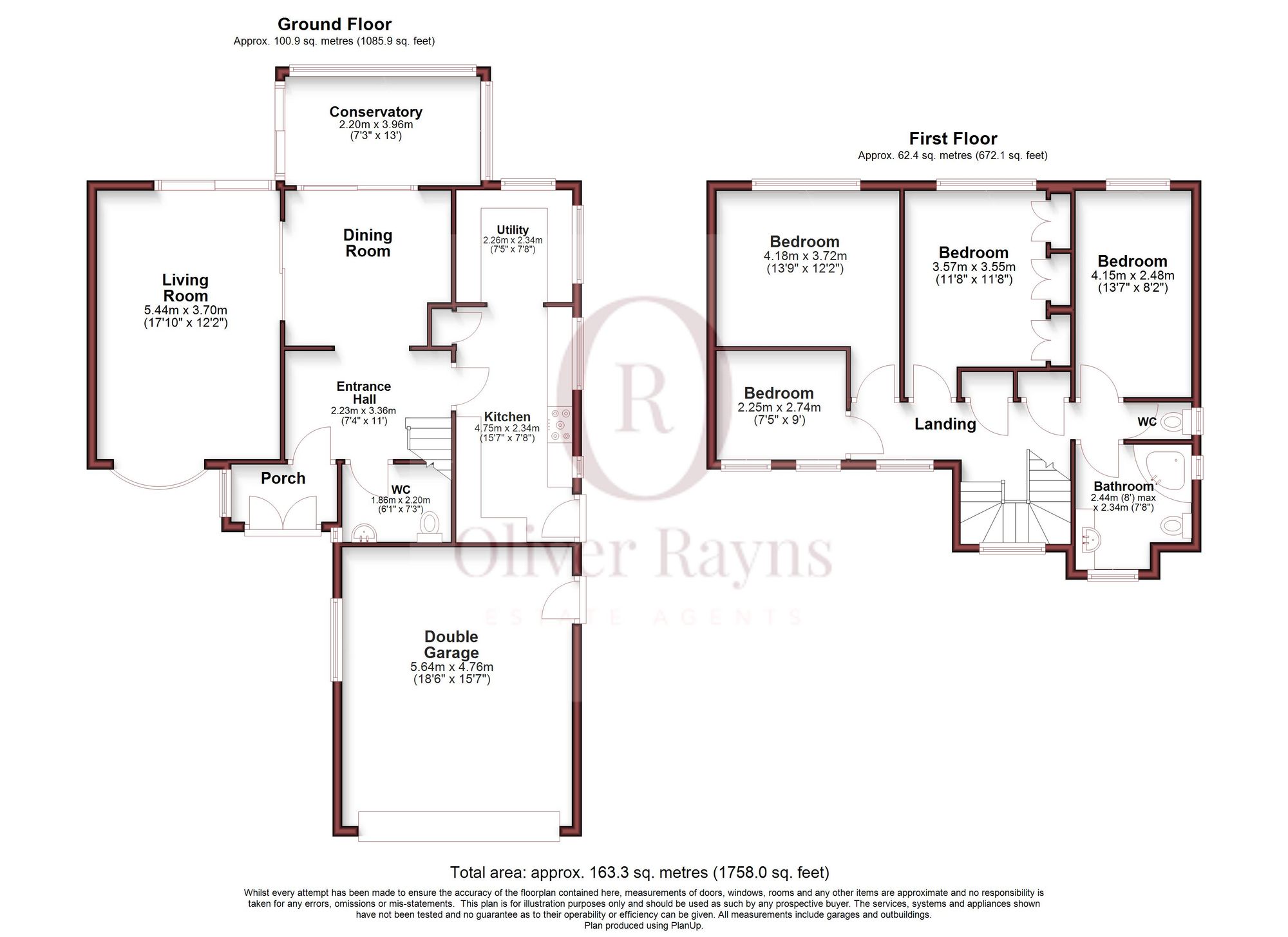 95, Romway Road, Leicester floorplan