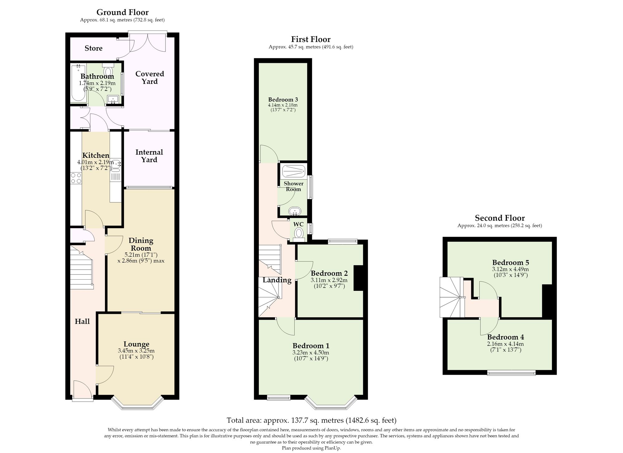16 Nelson Road Central, Great Yarmouth floorplan