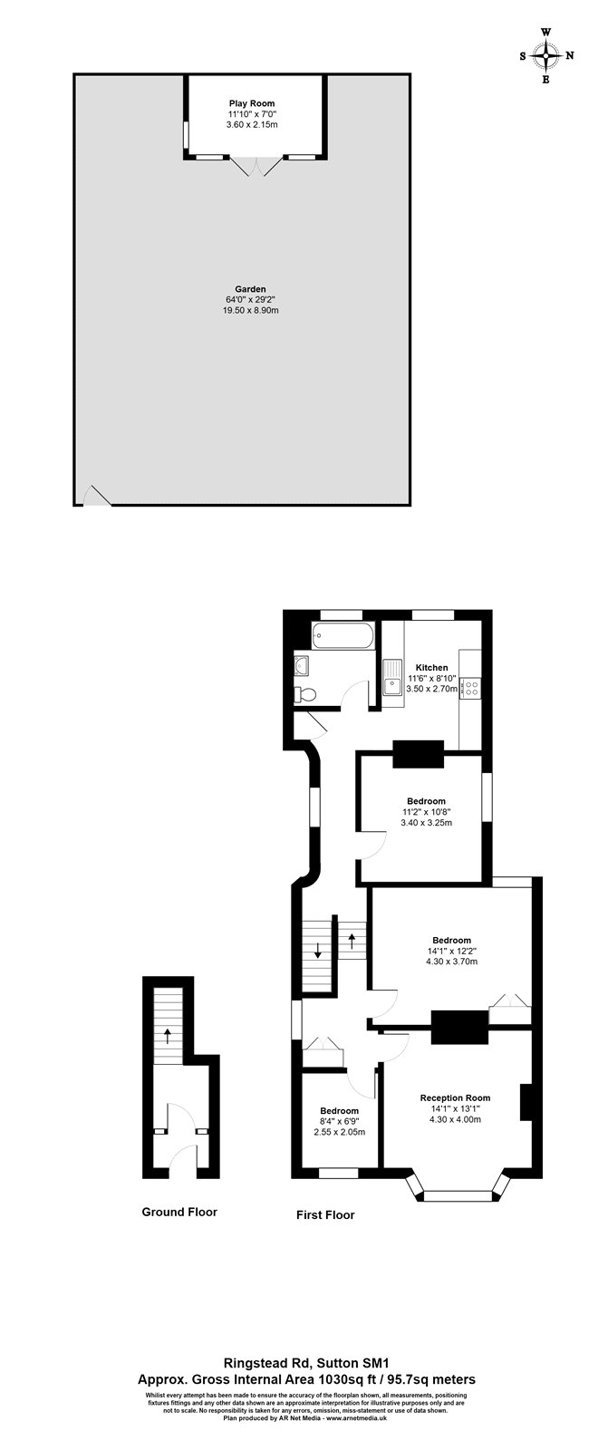 39D,, Ringstead Road, Sutton floorplan