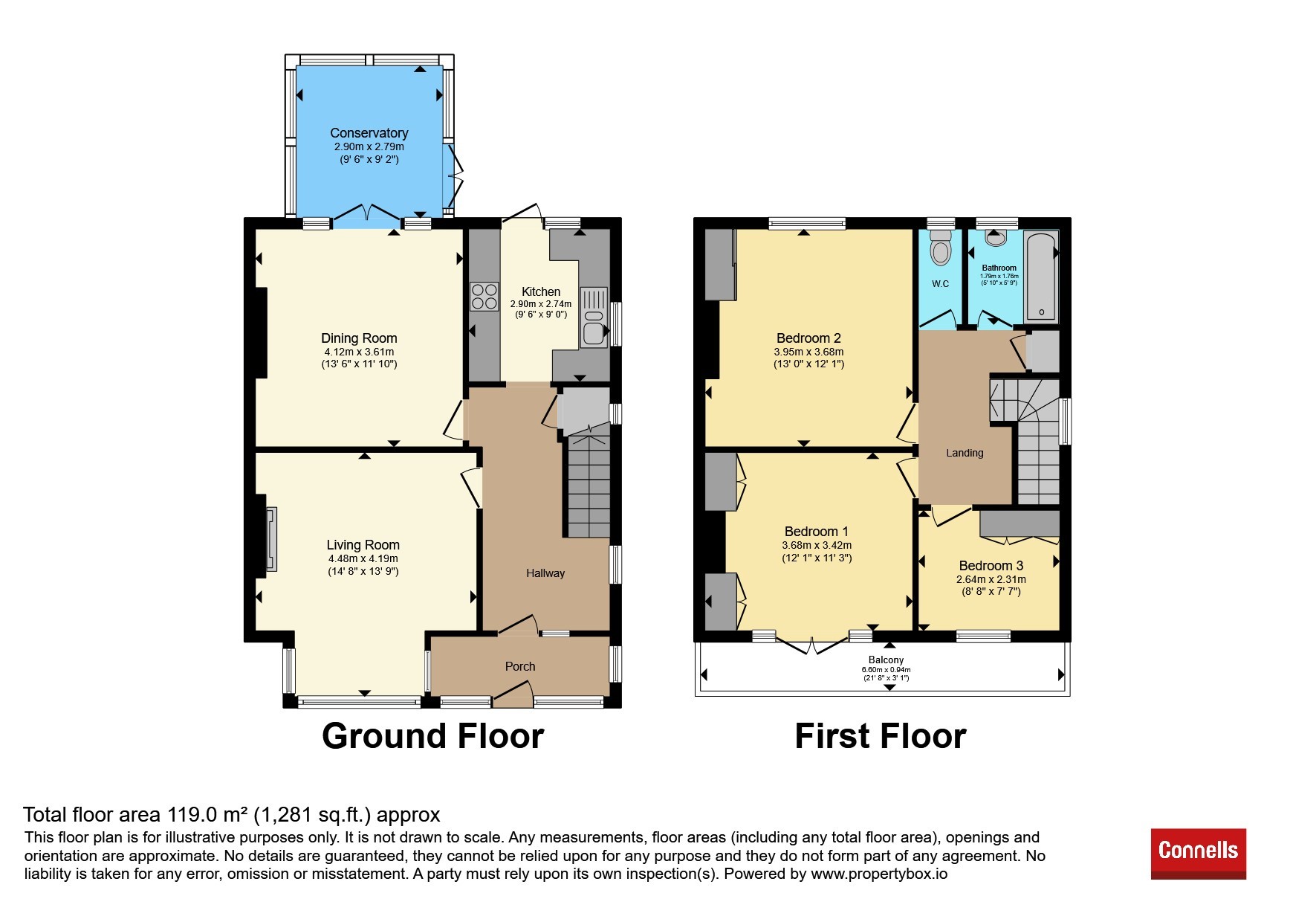 97, Marlpit Lane, Coulsdon floorplan