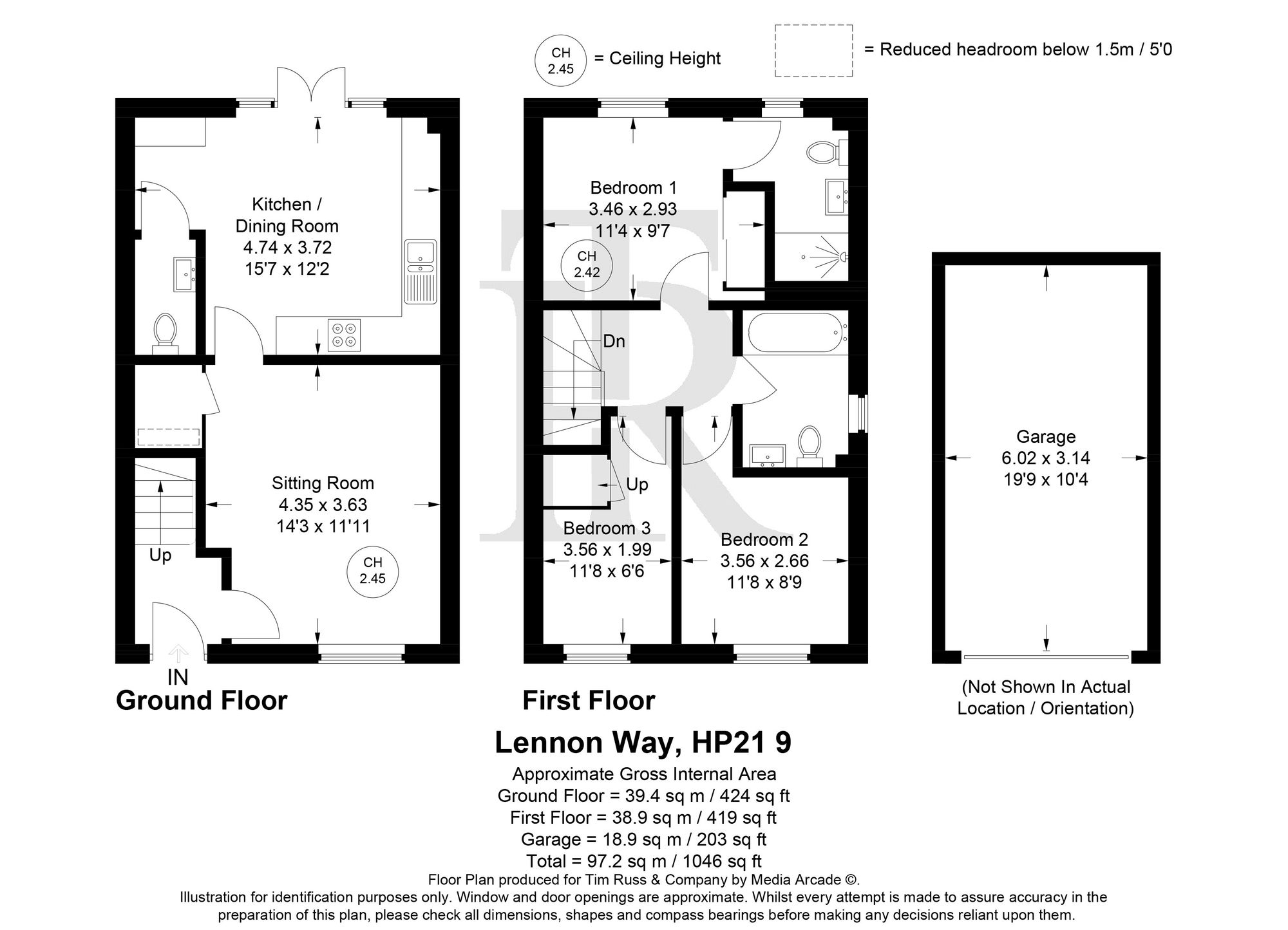 62 Lennon Way, Aylesbury floorplan