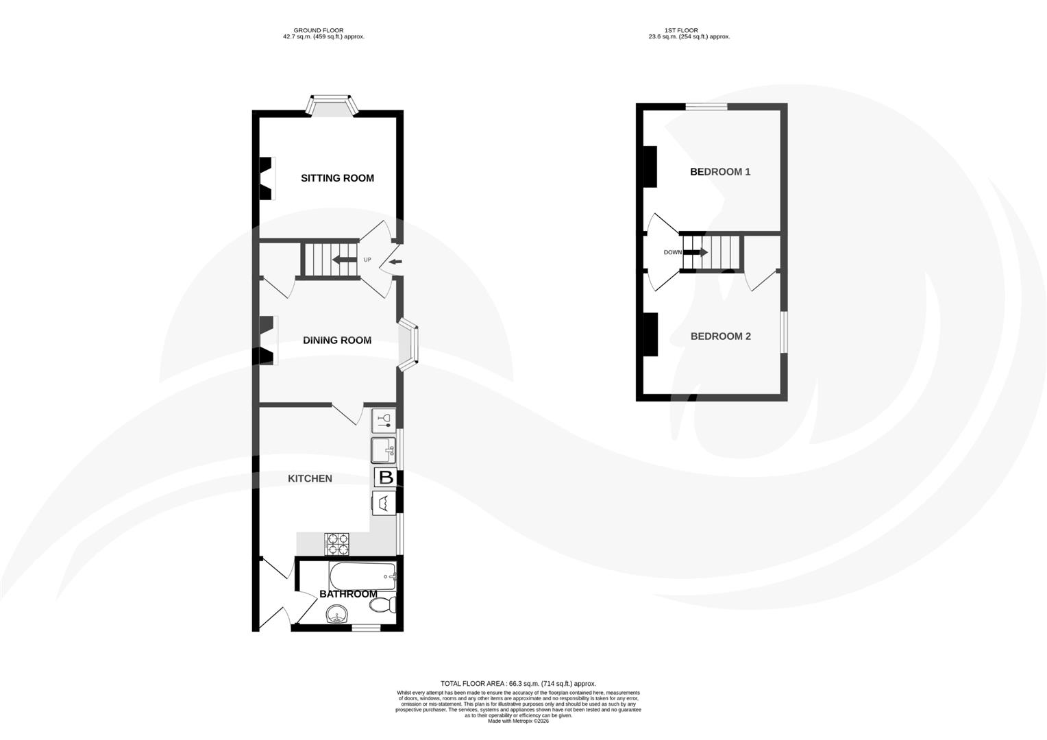 Mill Cottage, Oare Road, Faversham floorplan