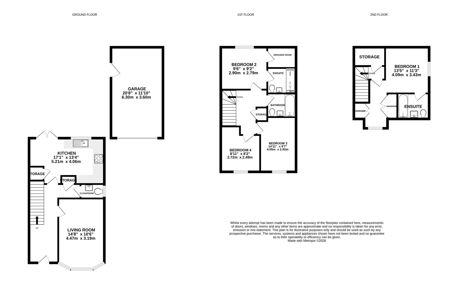 4, The Fairway, Hampshire floorplan