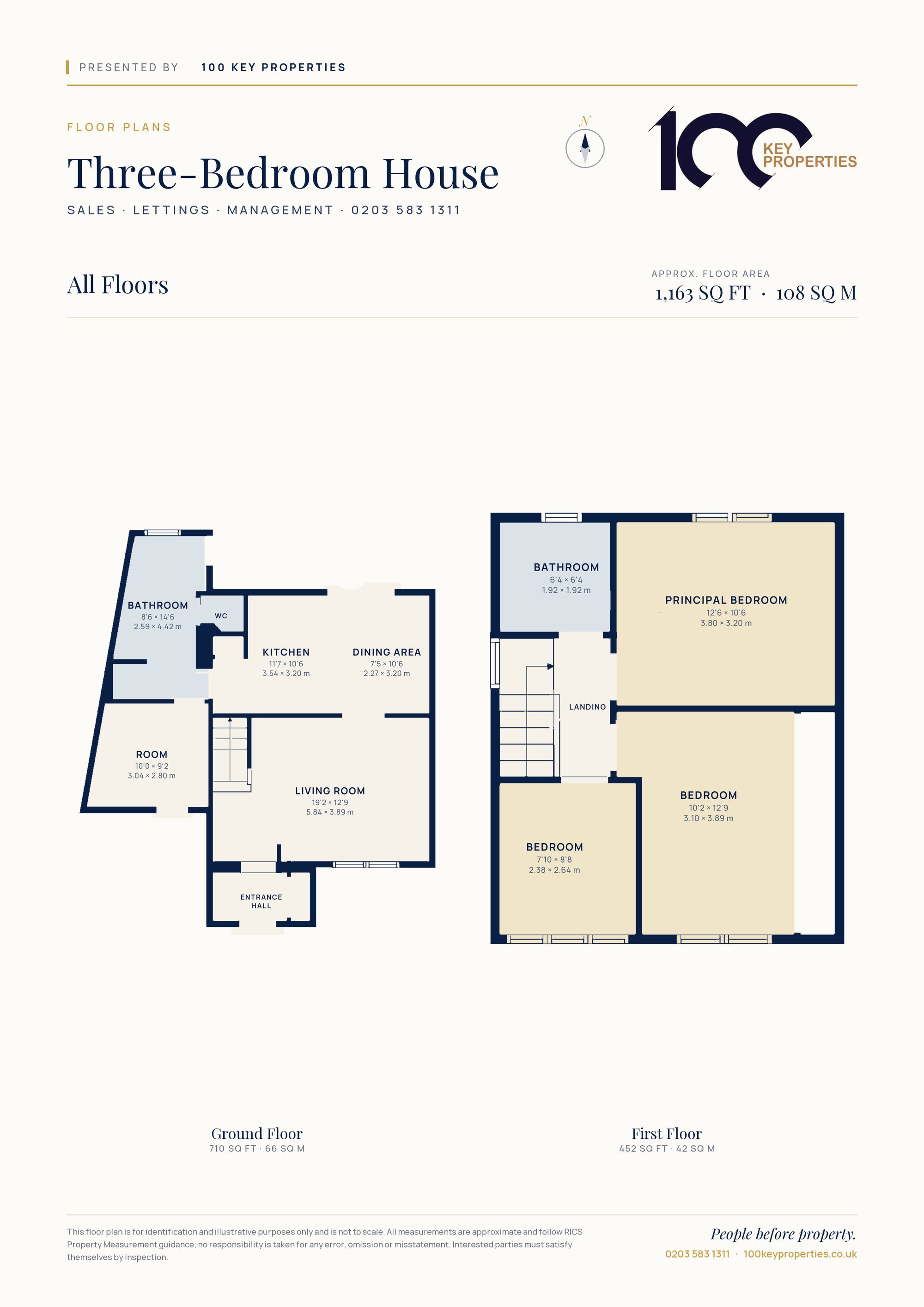 3 New Zealand Way, Rainham floorplan
