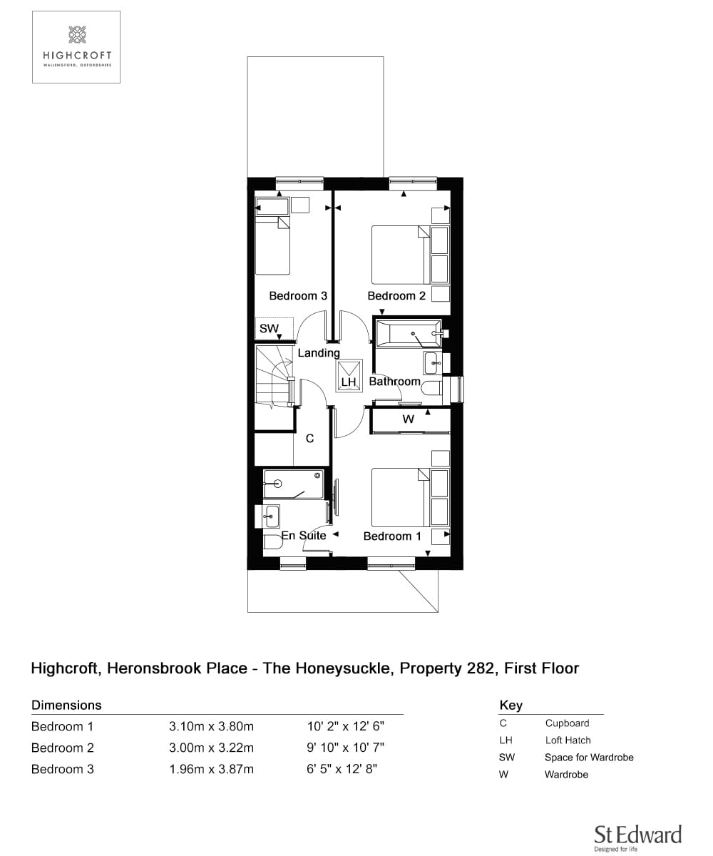282, Wallingford, Ox10 0Fn, Wallingford floorplan
