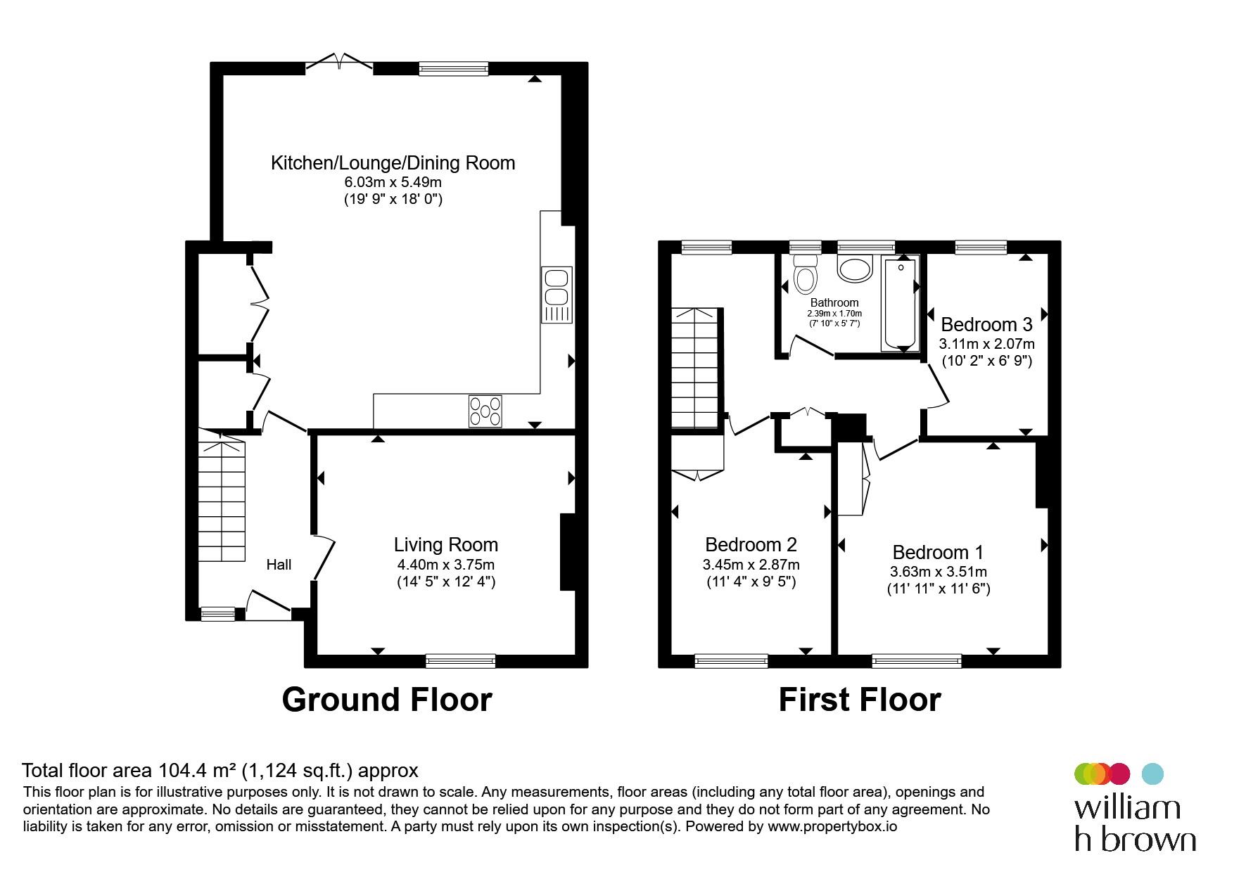61, Amersall Road, Doncaster floorplan