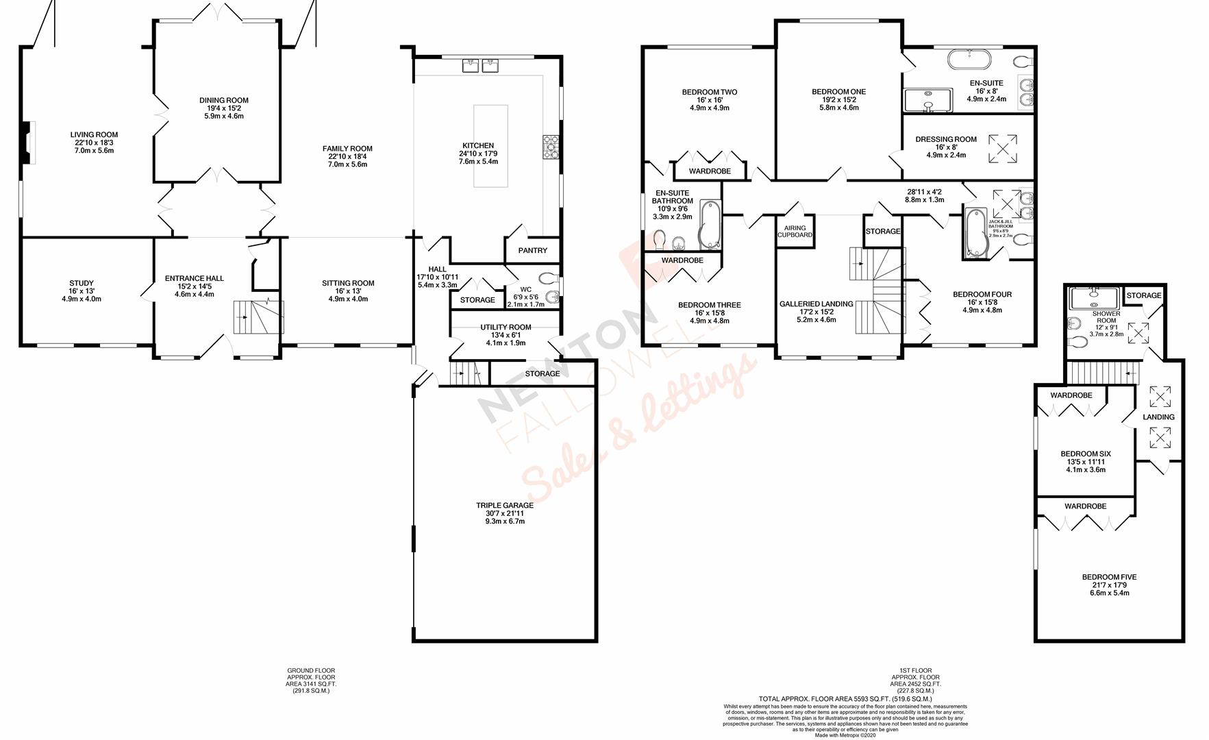The Cedars, Main Street, Whissendine - Floorplan