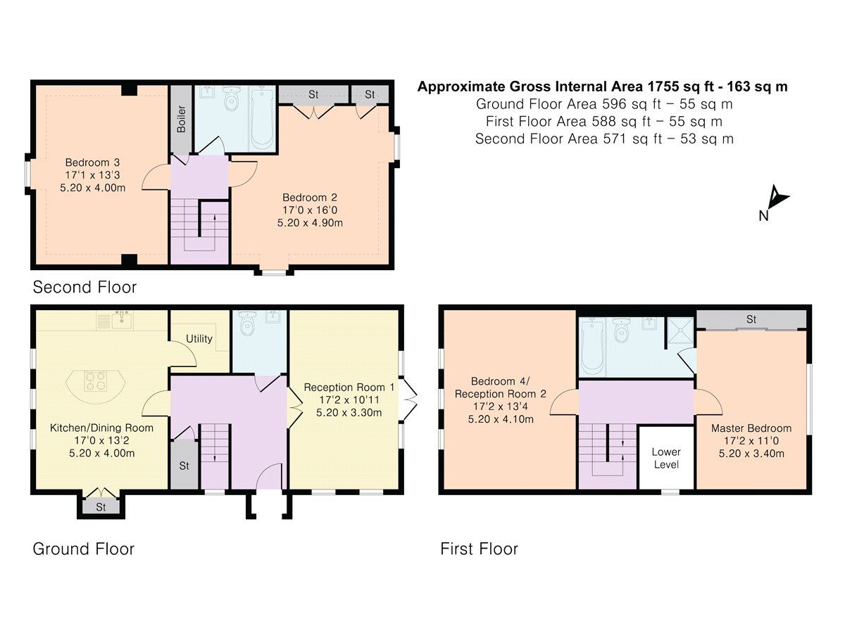 25, Lark Hill, Oxford floorplan