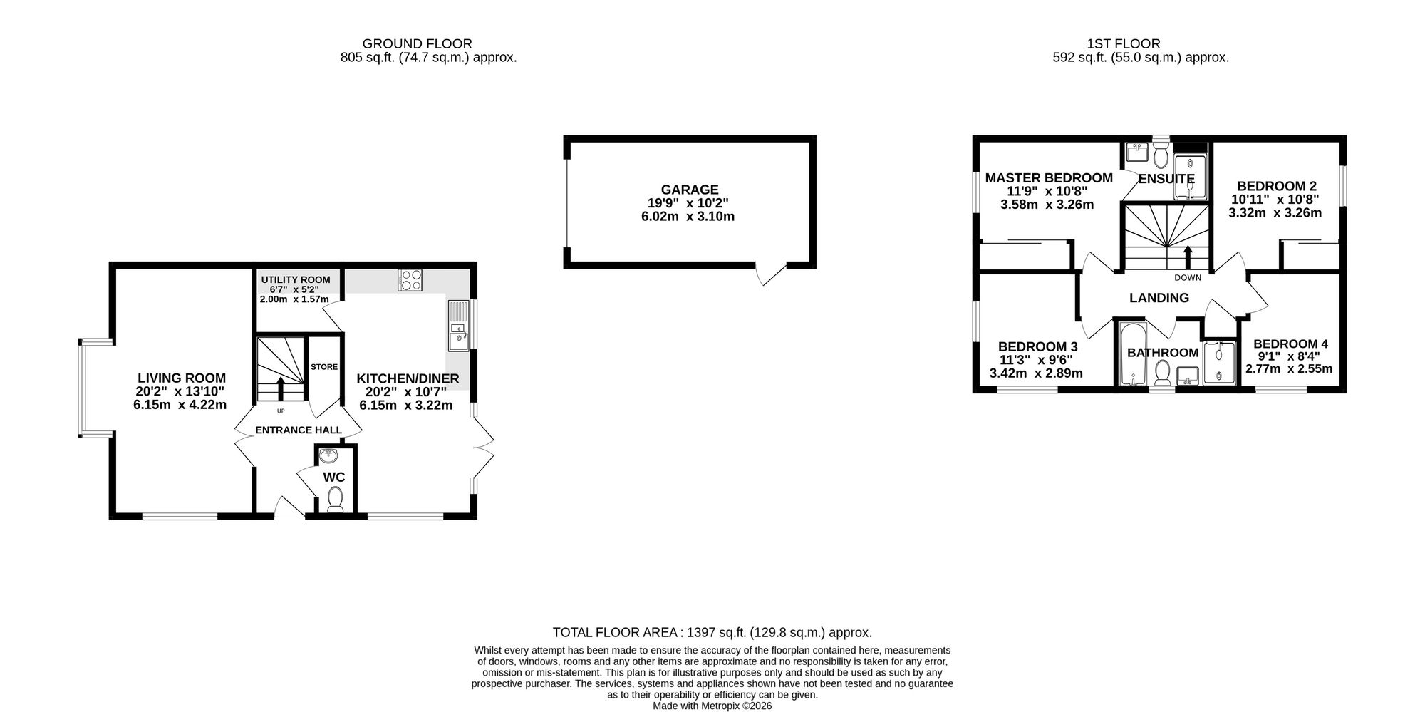 9 Jones Avenue, Crewe floorplan
