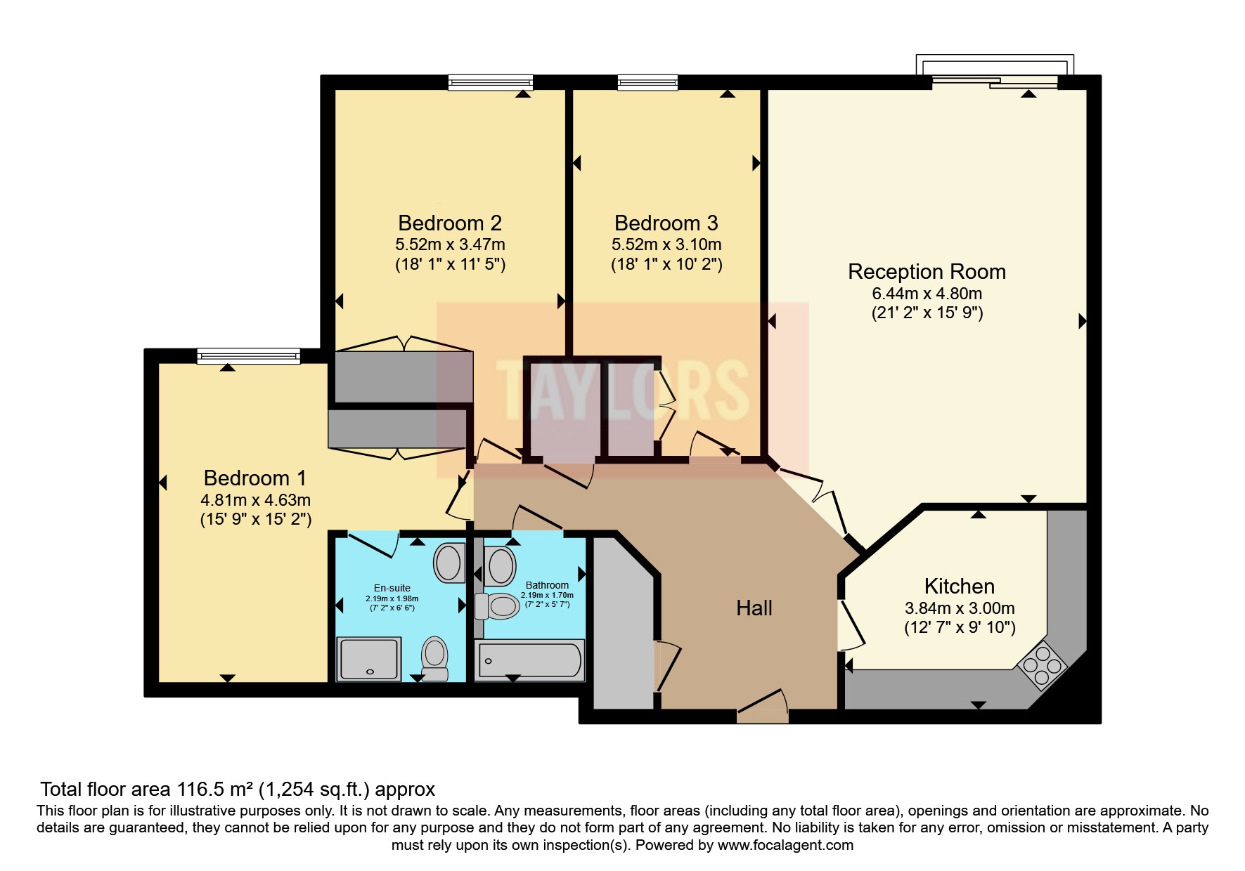 102, Lynton Court, South Glamorgan floorplan