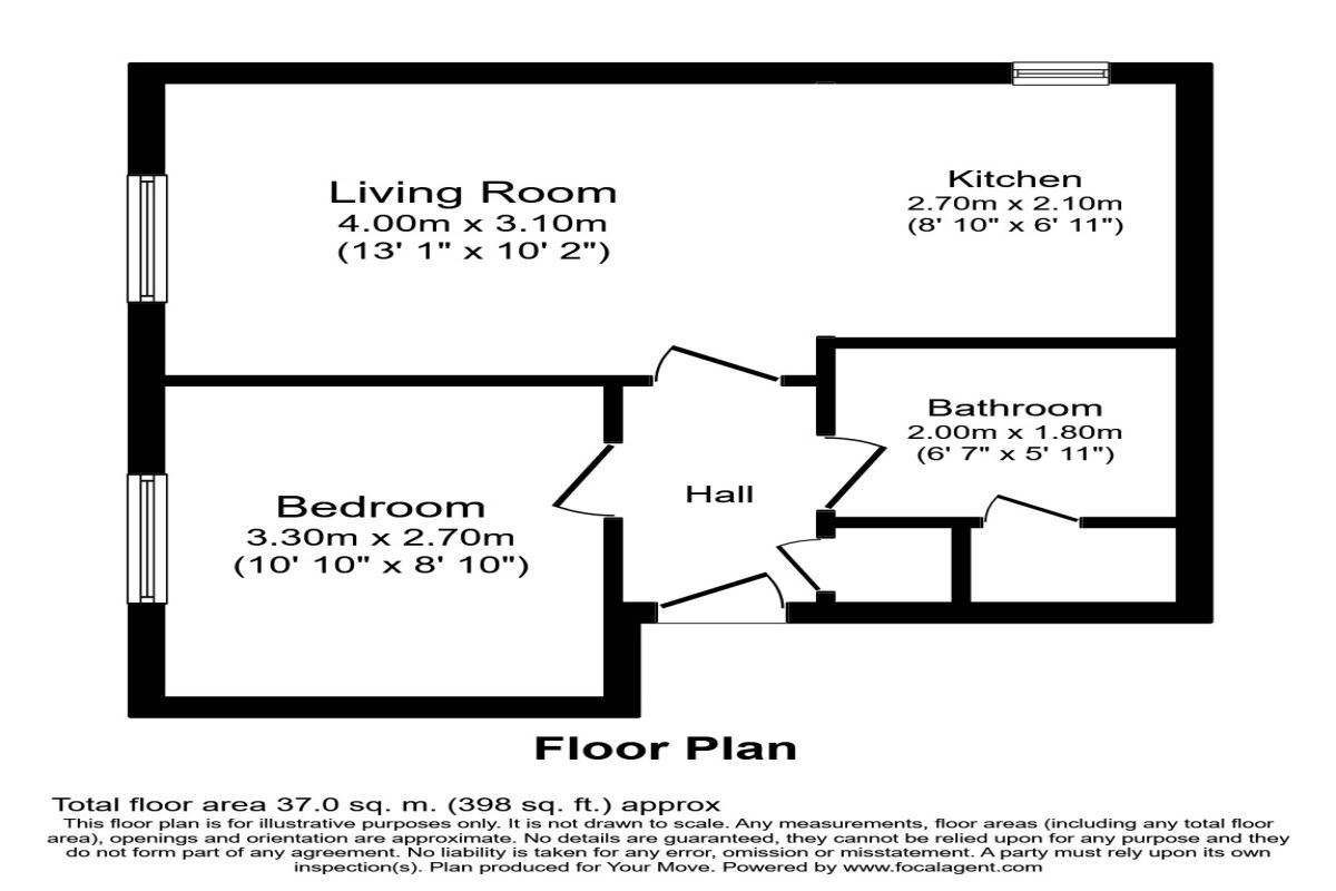 1 Bedrooms Flat to rent in Alexandra Road, Hemel Hempstead HP2
