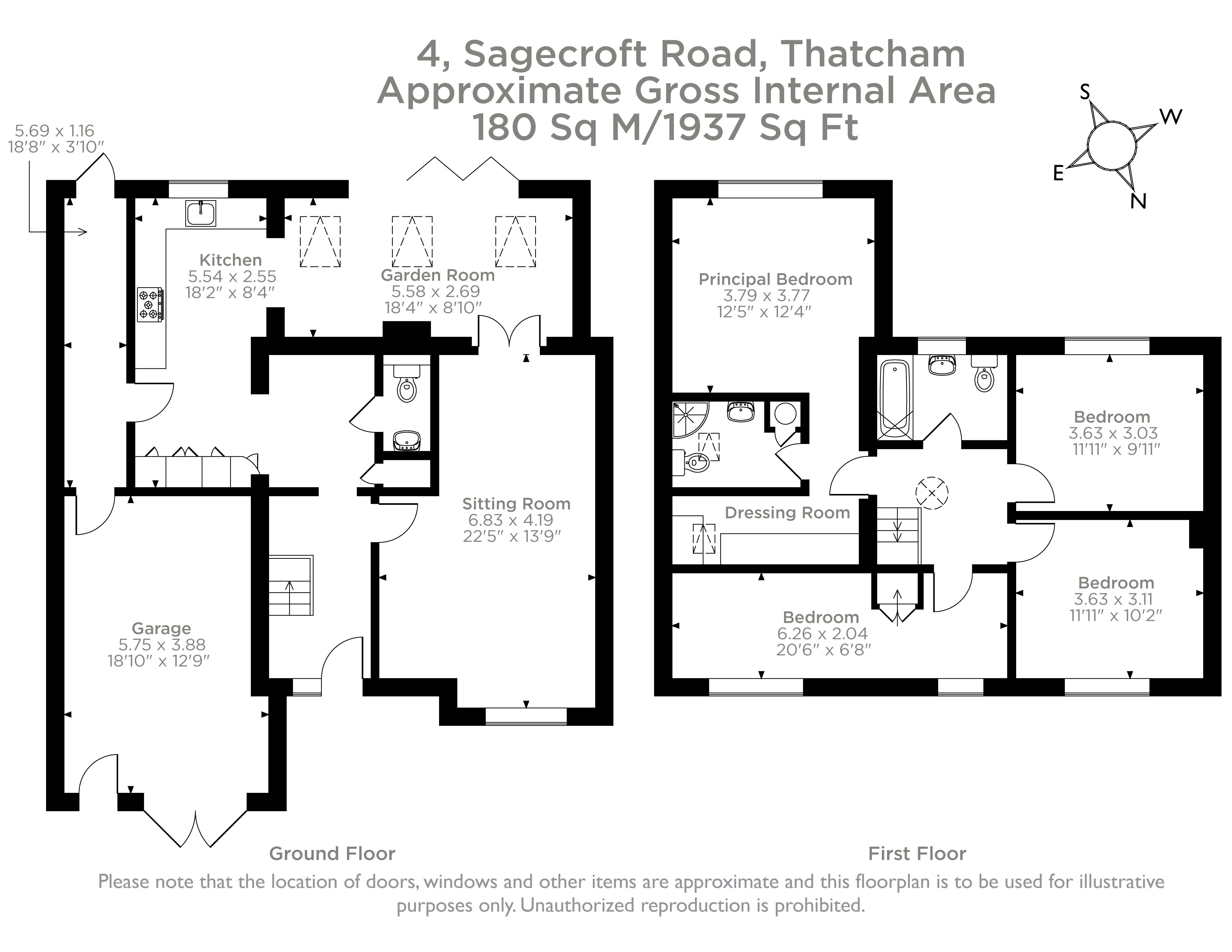 4, Sagecroft Road, Berkshire floorplan