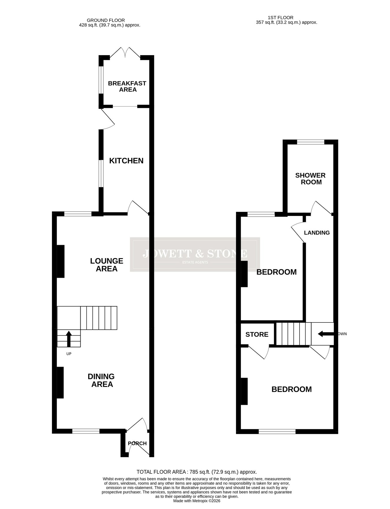 71, Stanton Road, Sapcote floorplan