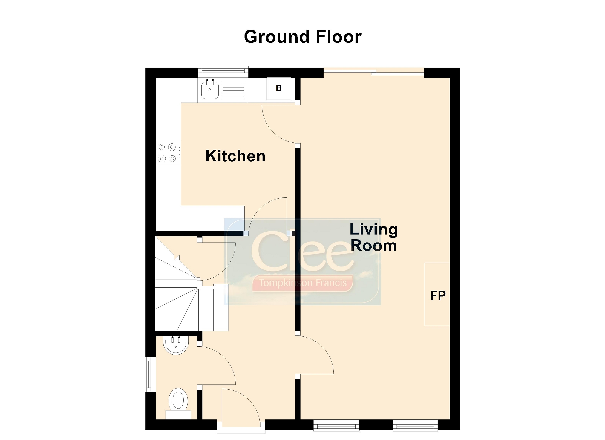 7, Meadow Side, Brecon floorplan