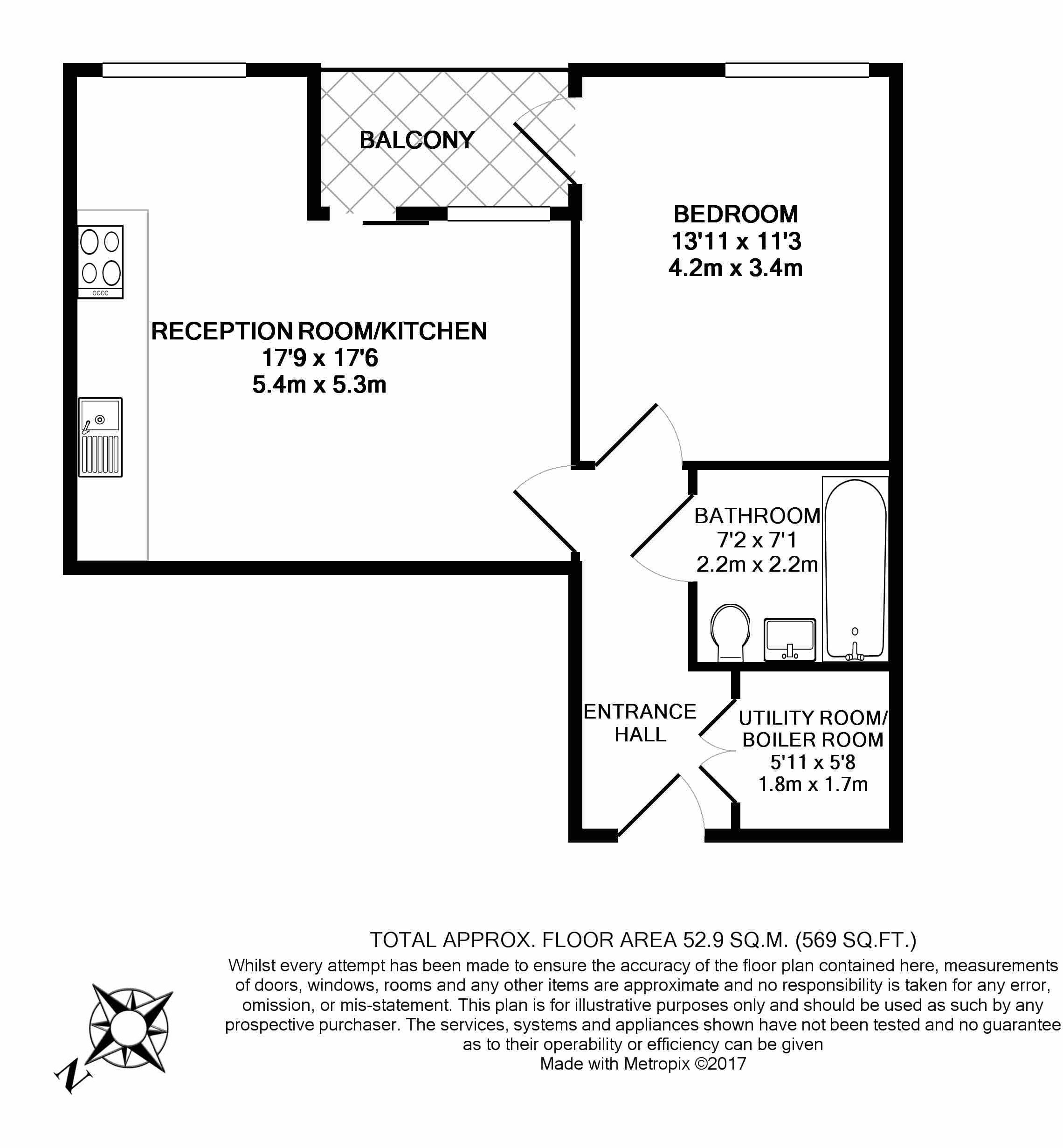 1 Bedrooms Flat to rent in Camden Courtyards, Rochester Place, Camden NW1