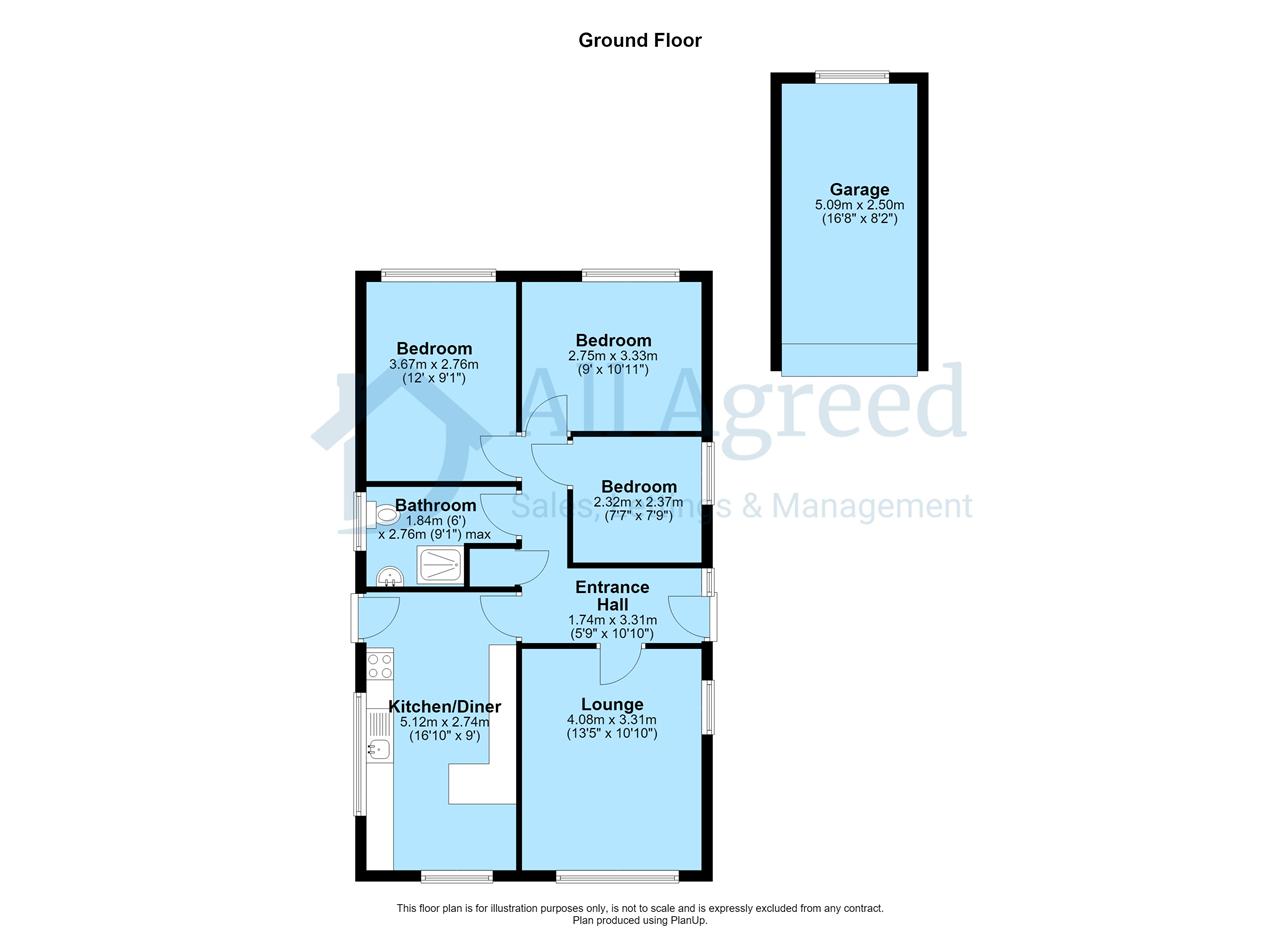 11, Windsmoor Road, Brinsley floorplan