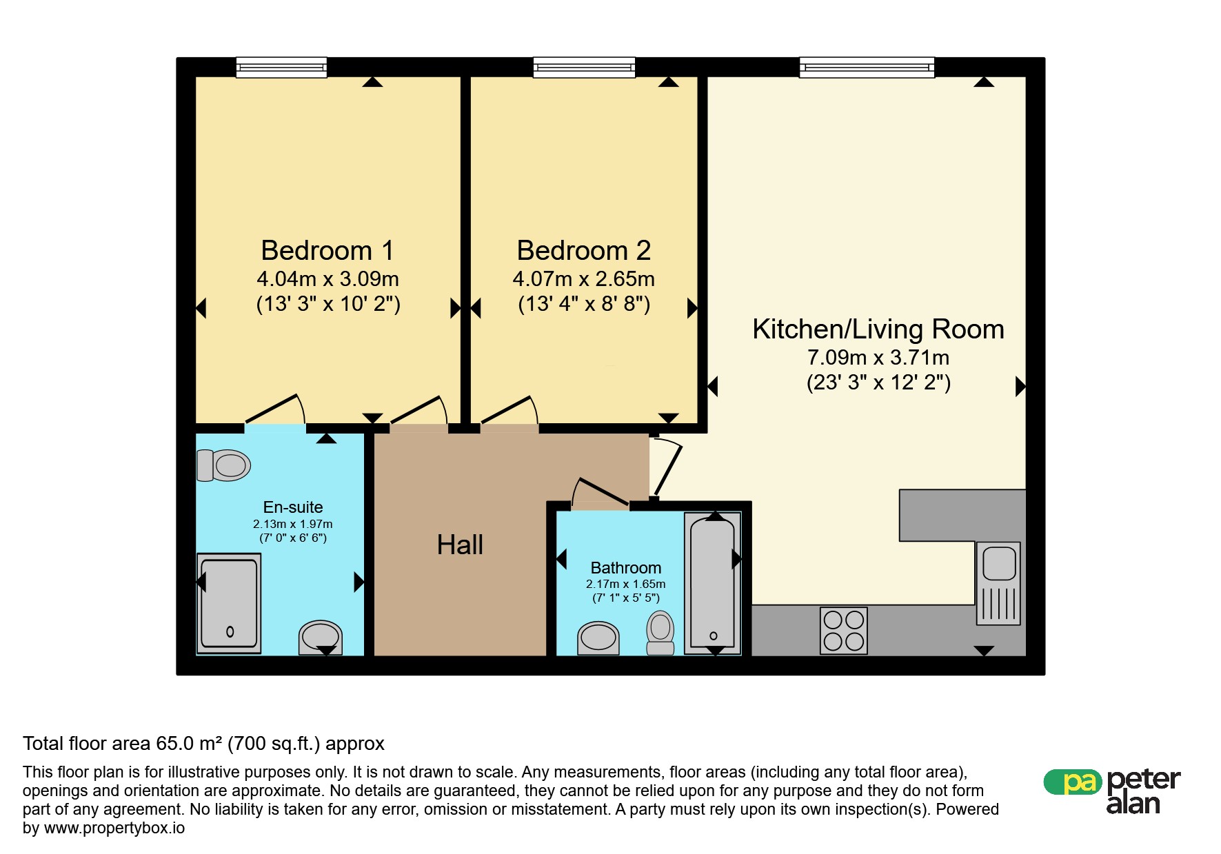 Blackweir Terrace, Cardiff floorplan
