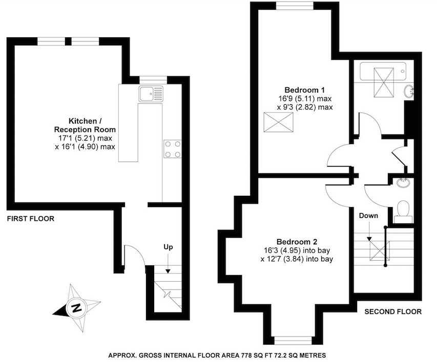 2 Bedrooms Flat for sale in Farnan Road, London SW16