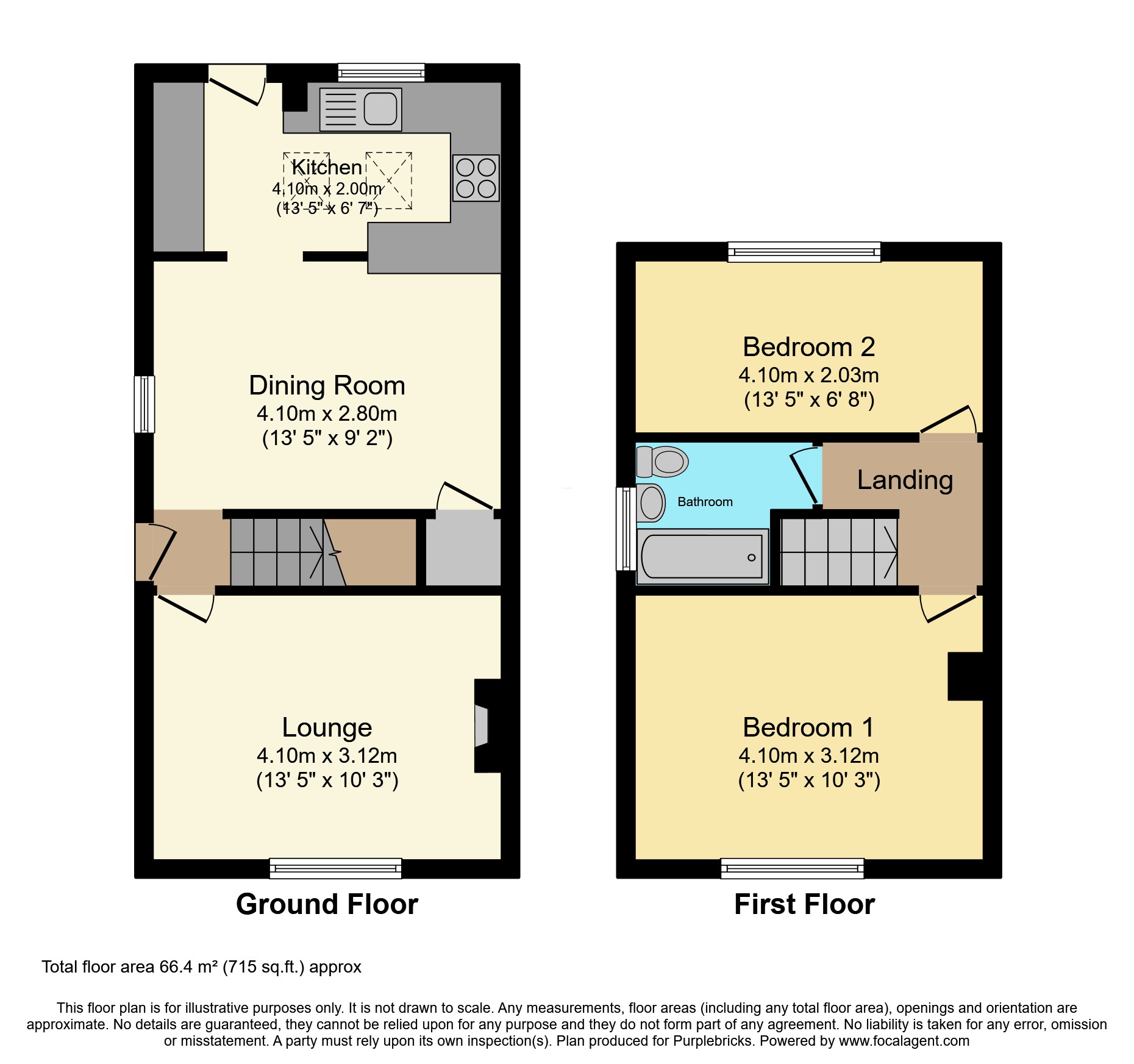 37, Clarkson Avenue, Chesterfield floorplan