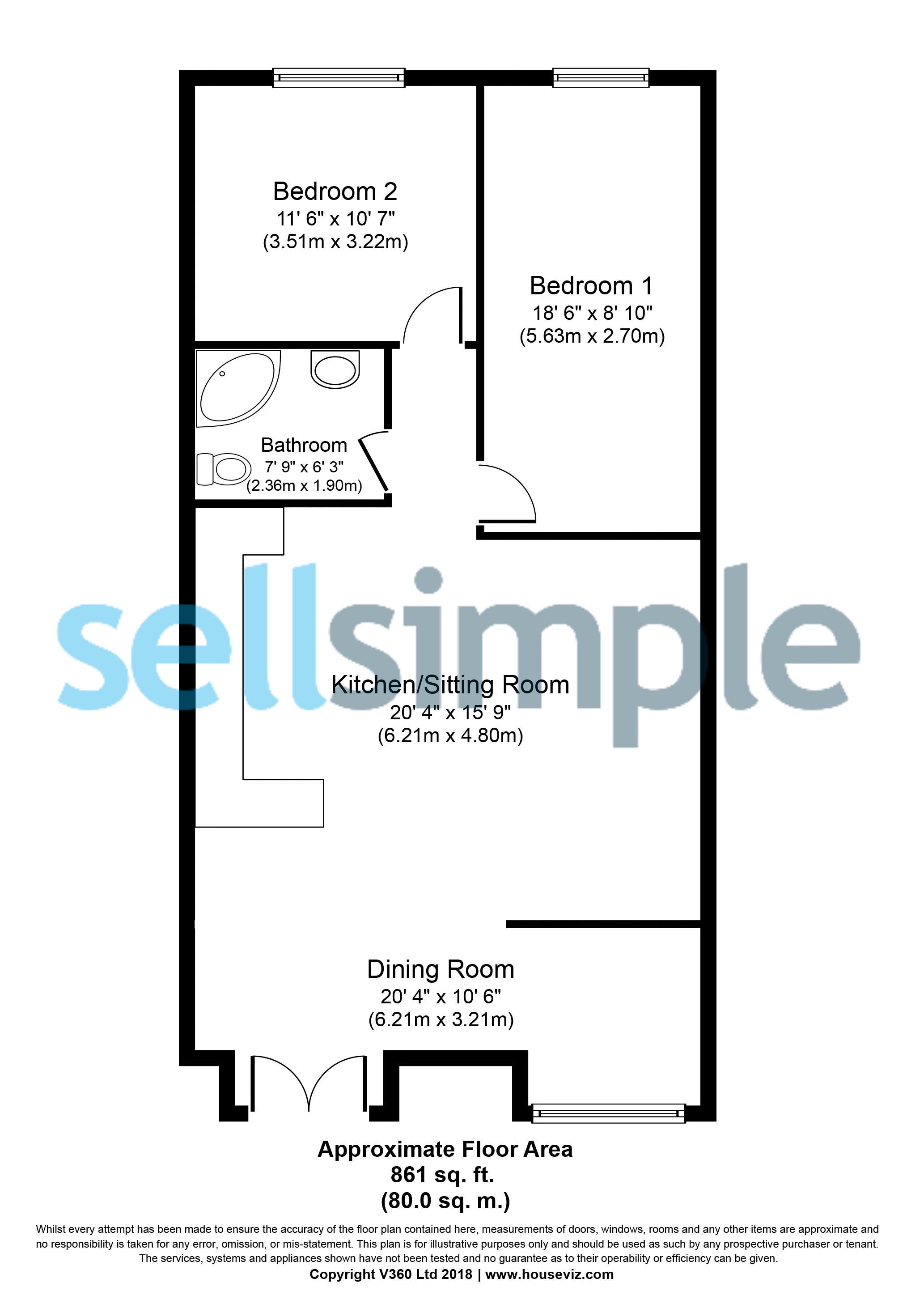 2 Bedrooms Flat for sale in Commercial Road, Liverpool L5