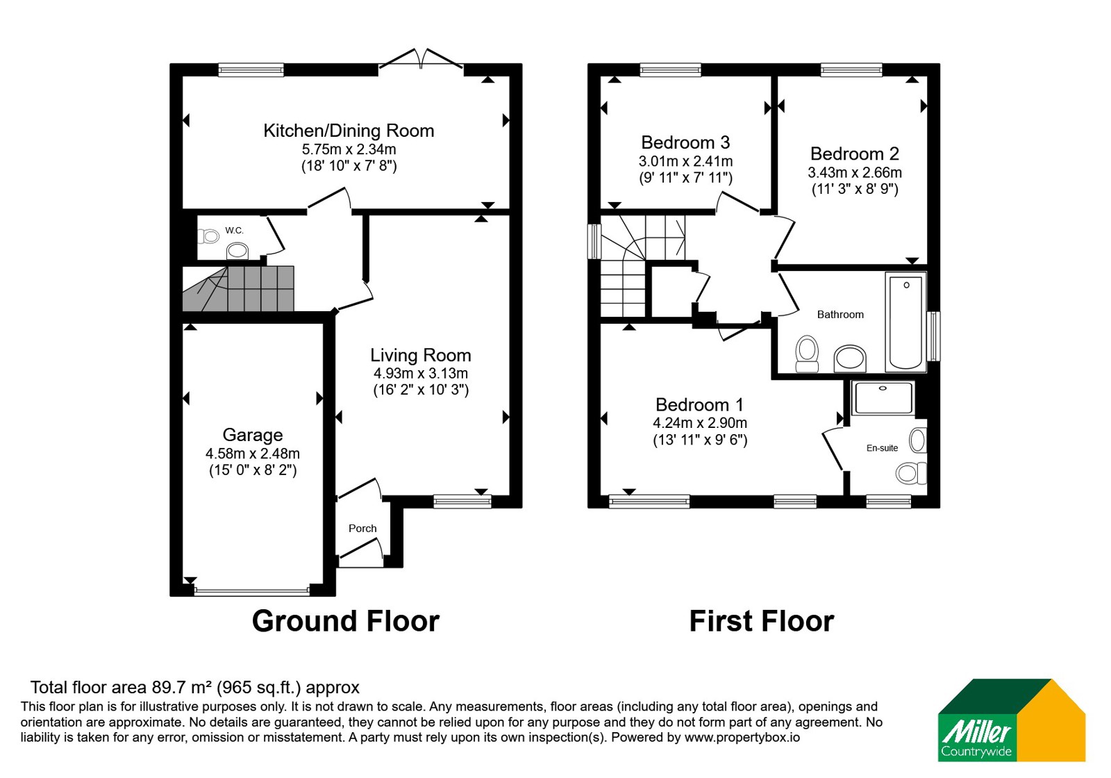 5, Bownder Vewin, Cornwall floorplan
