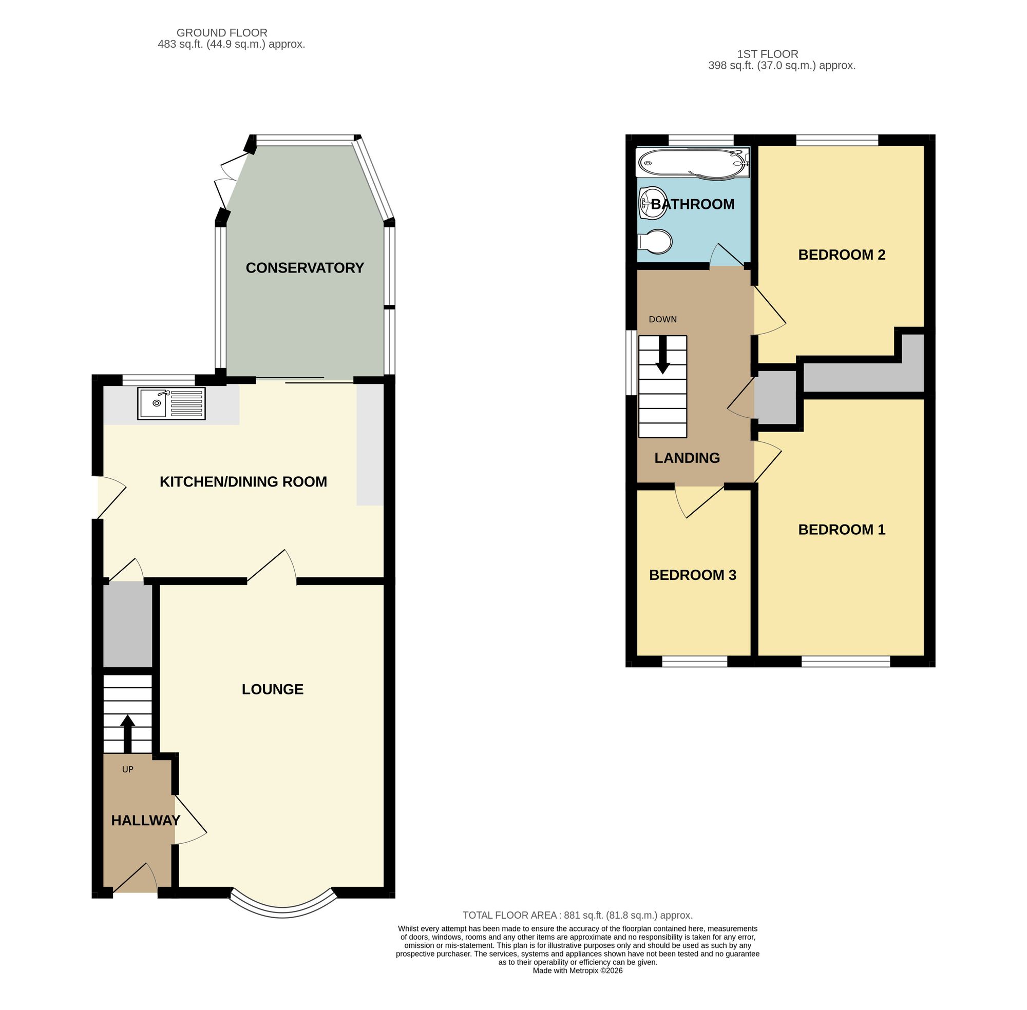 173 Overdale, Scarborough floorplan